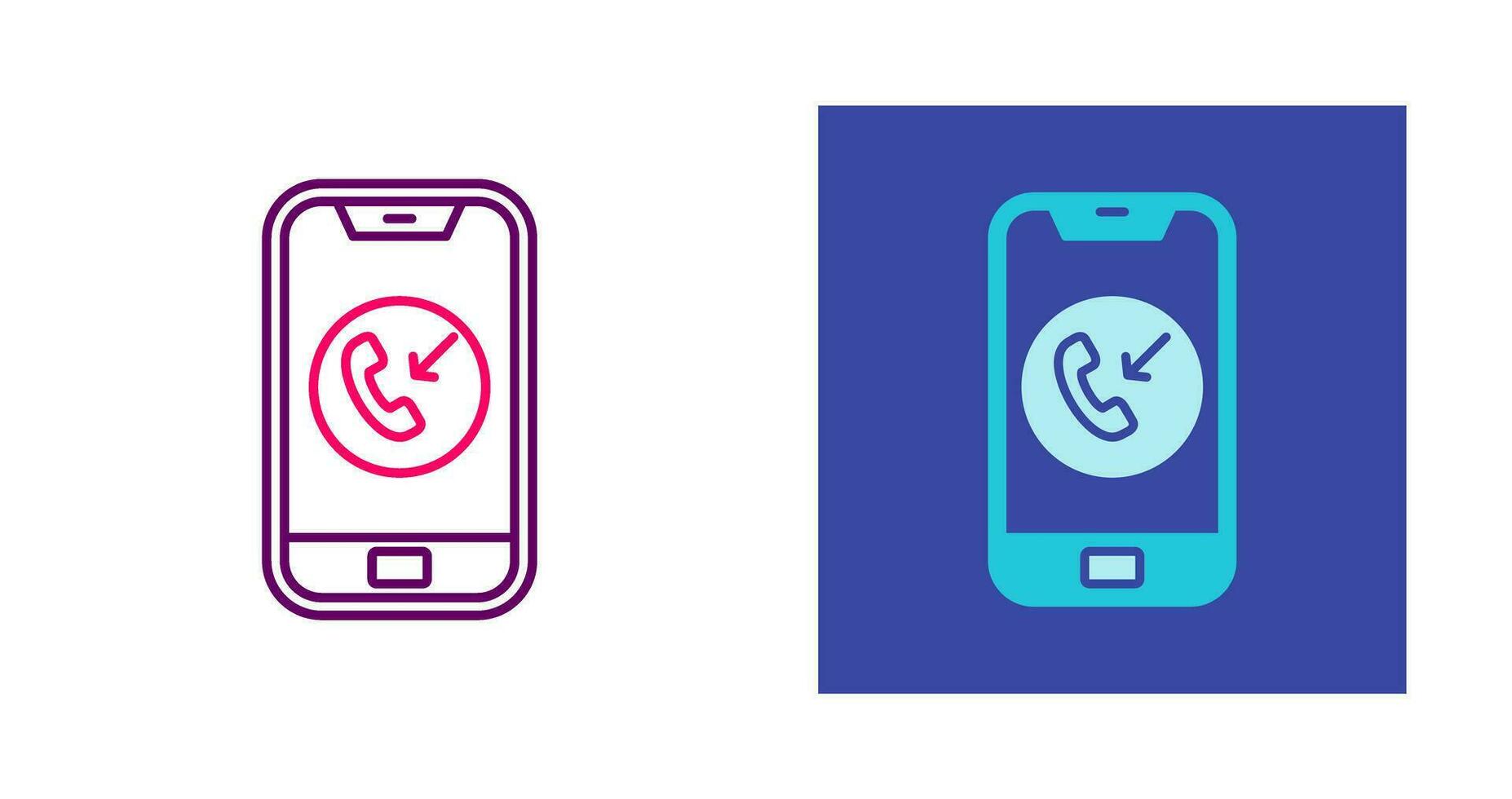 Incoming Call Vector Icon