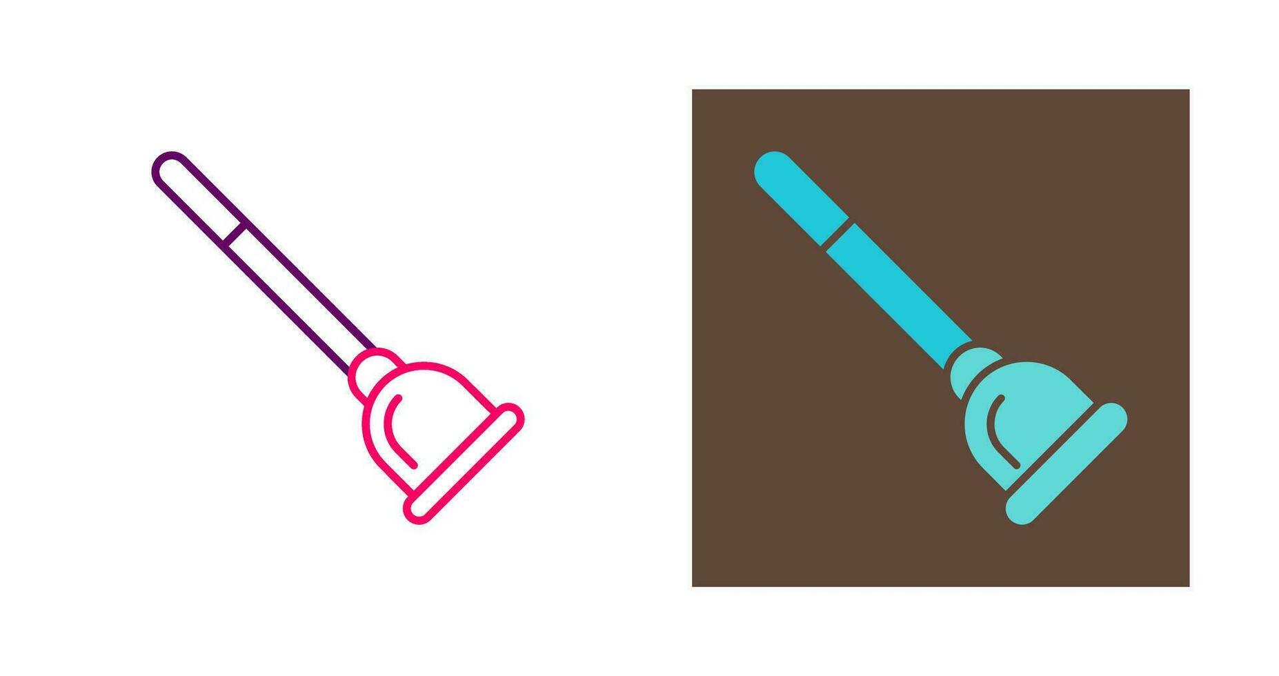 Plunger Vector Icon