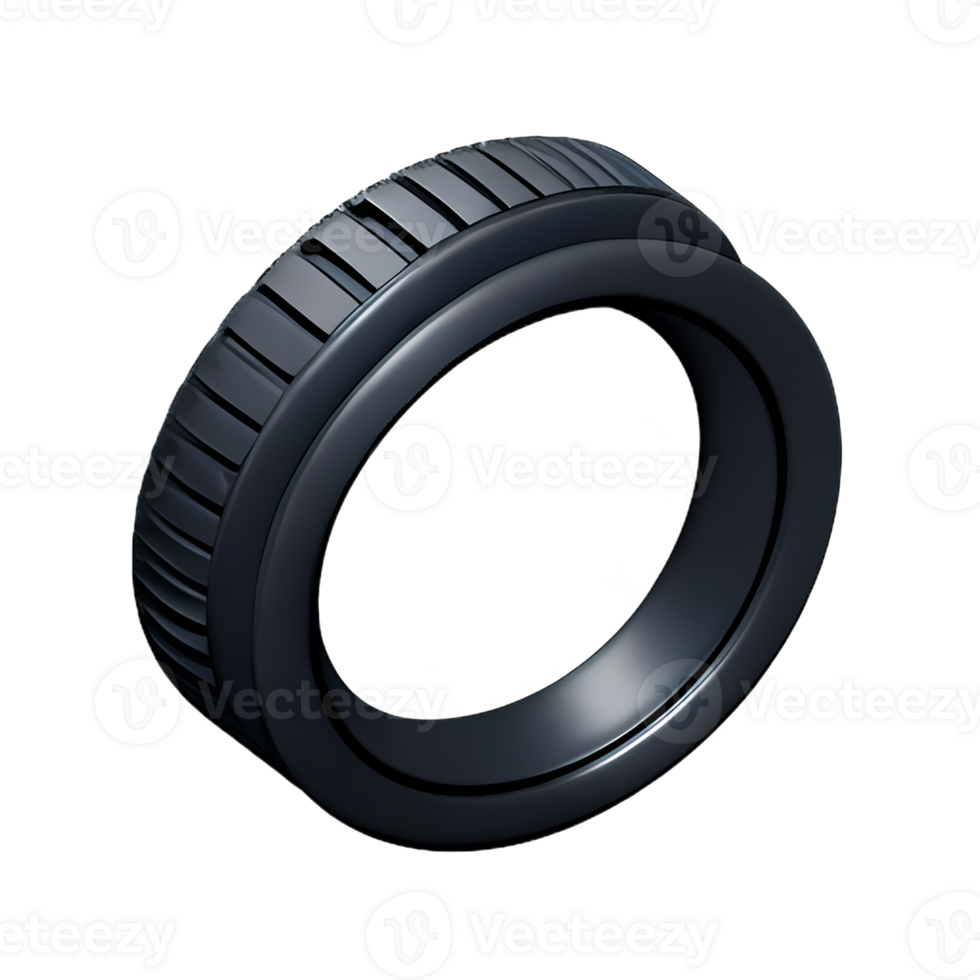 tire 3d rendering icon illustration png