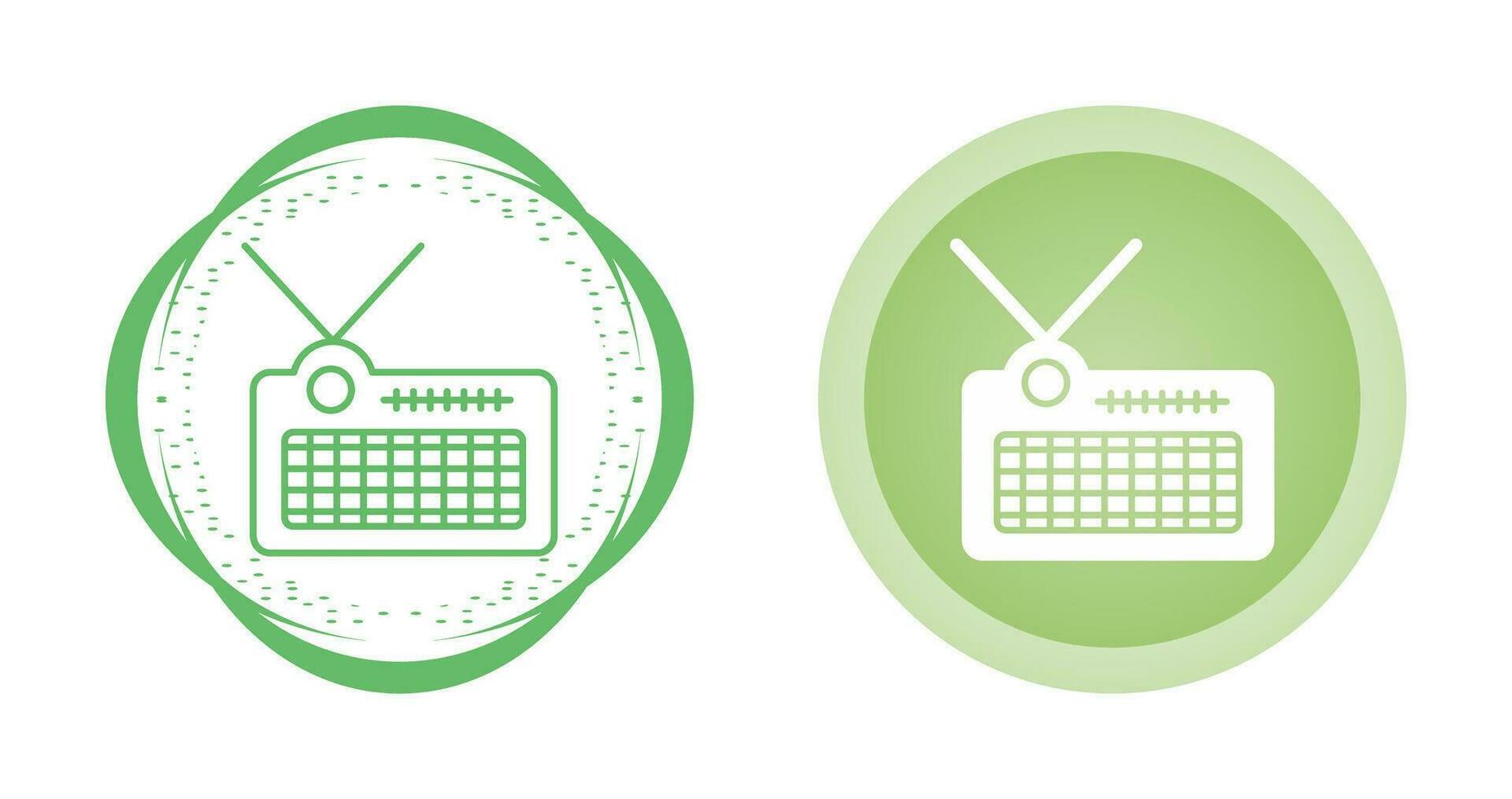 Radio Vector Icon