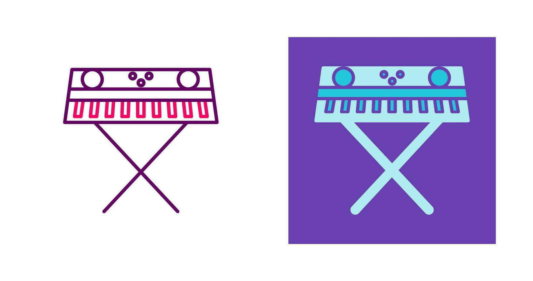 Piano Vector Icon