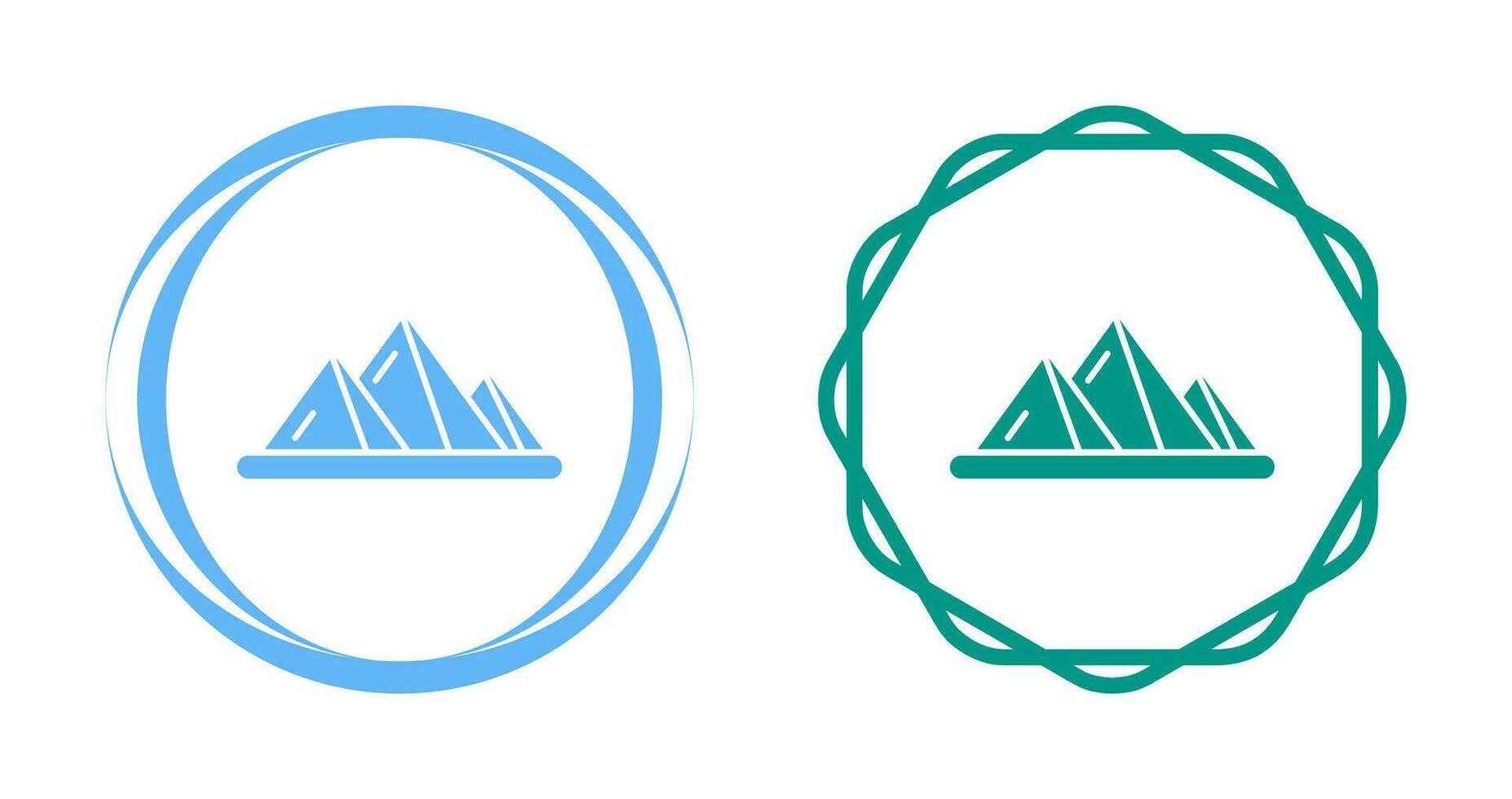Pyramid Vector Icon