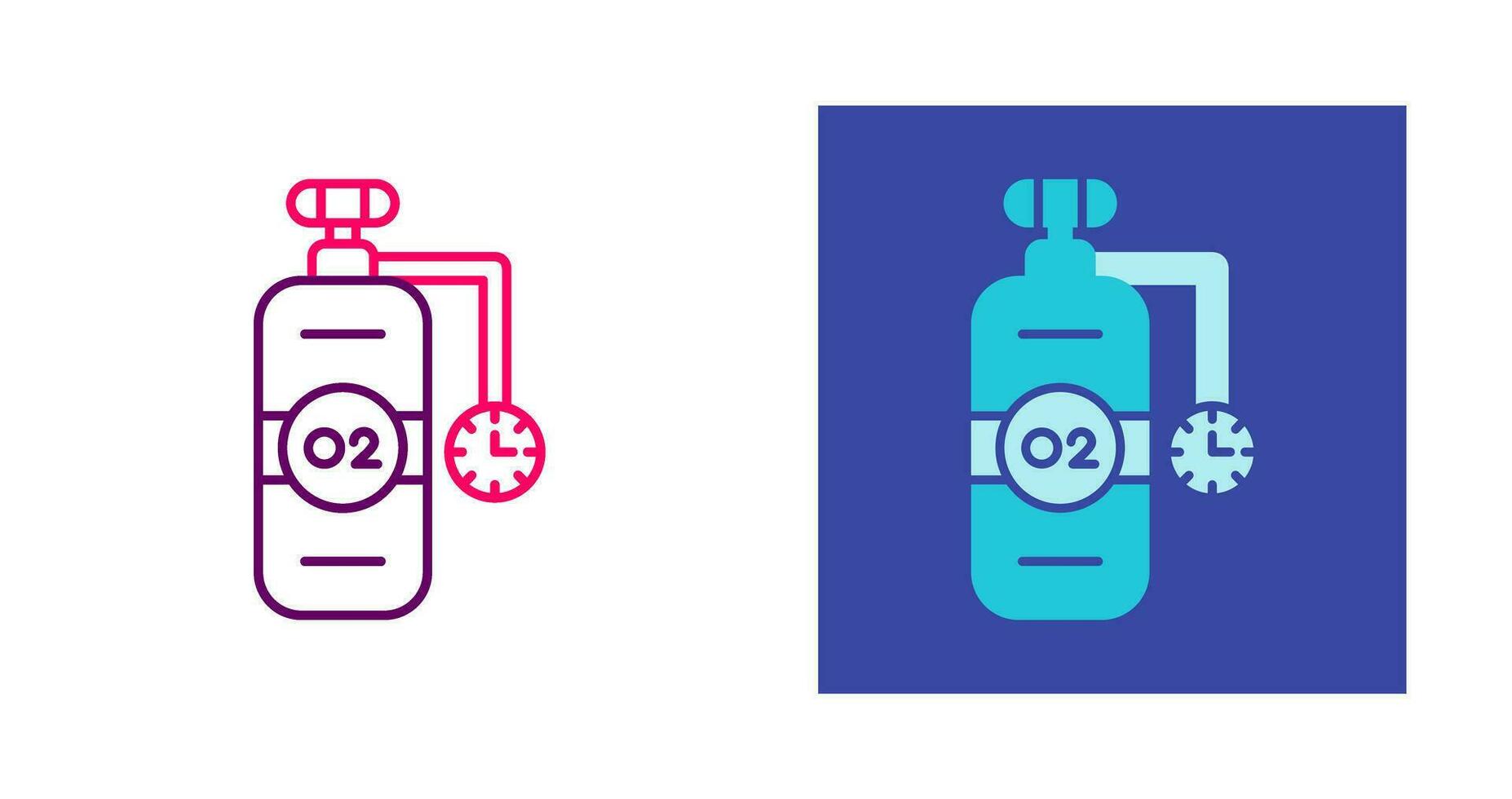 Oxygen Tank Vector Icon