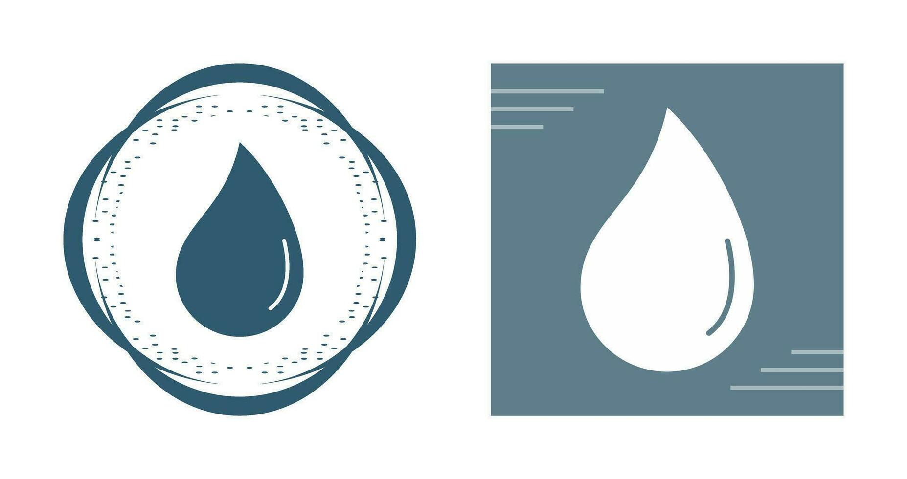 Water Droplet Vector Icon