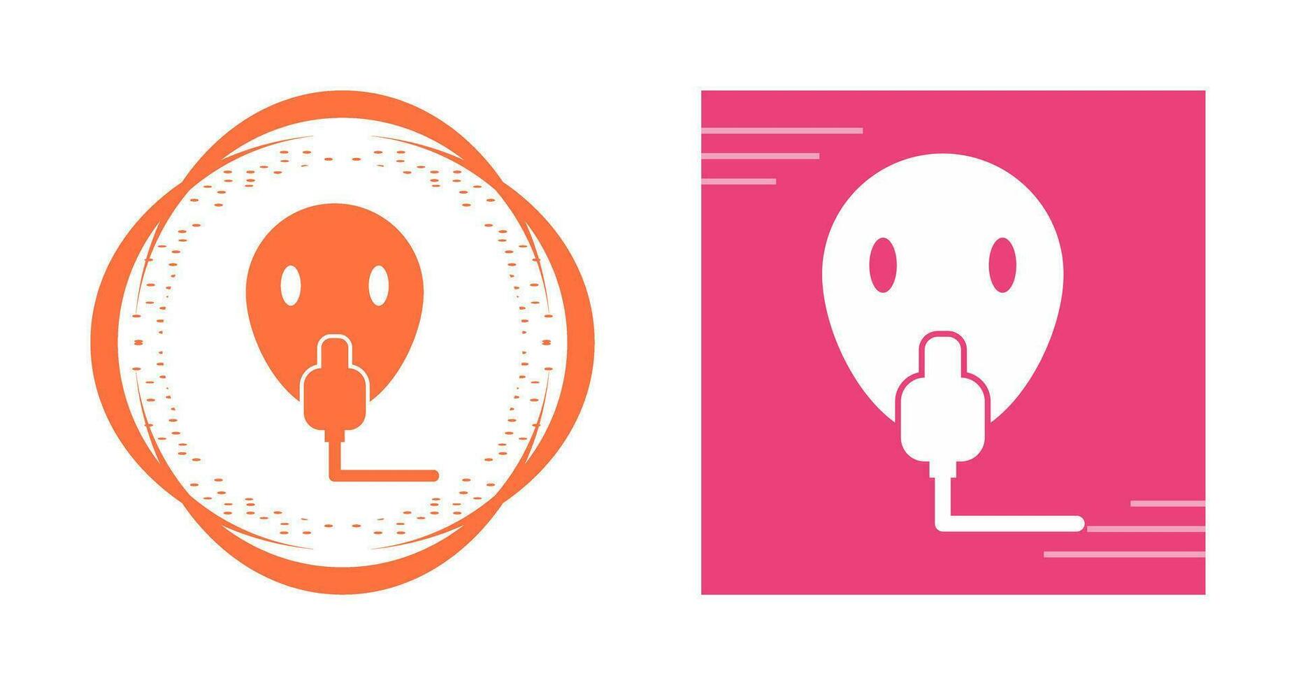 Oxygen Mask Vector Icon