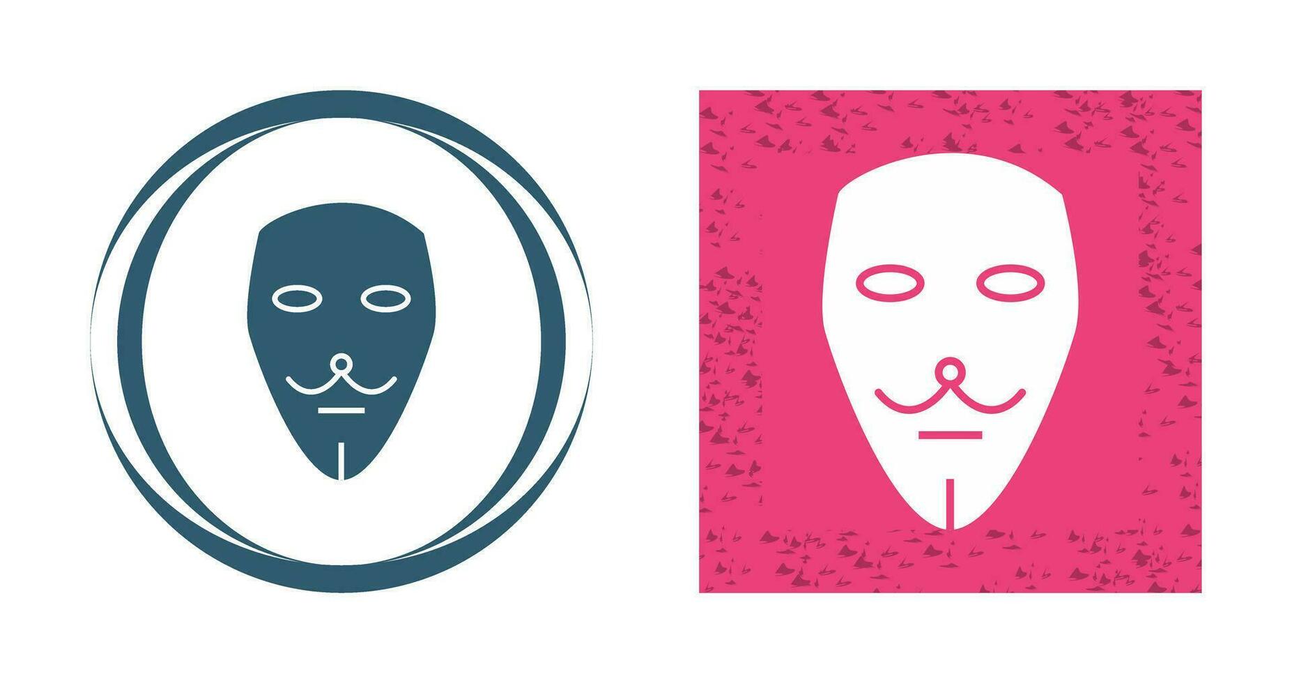 Two Masks Vector Icon