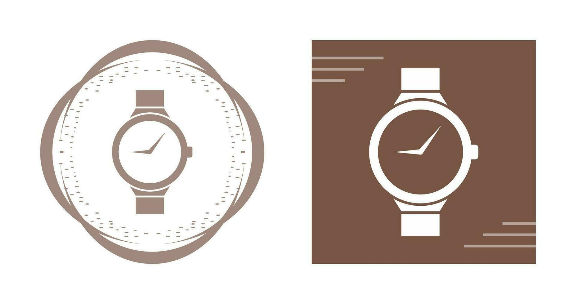 icono de vector de reloj casual