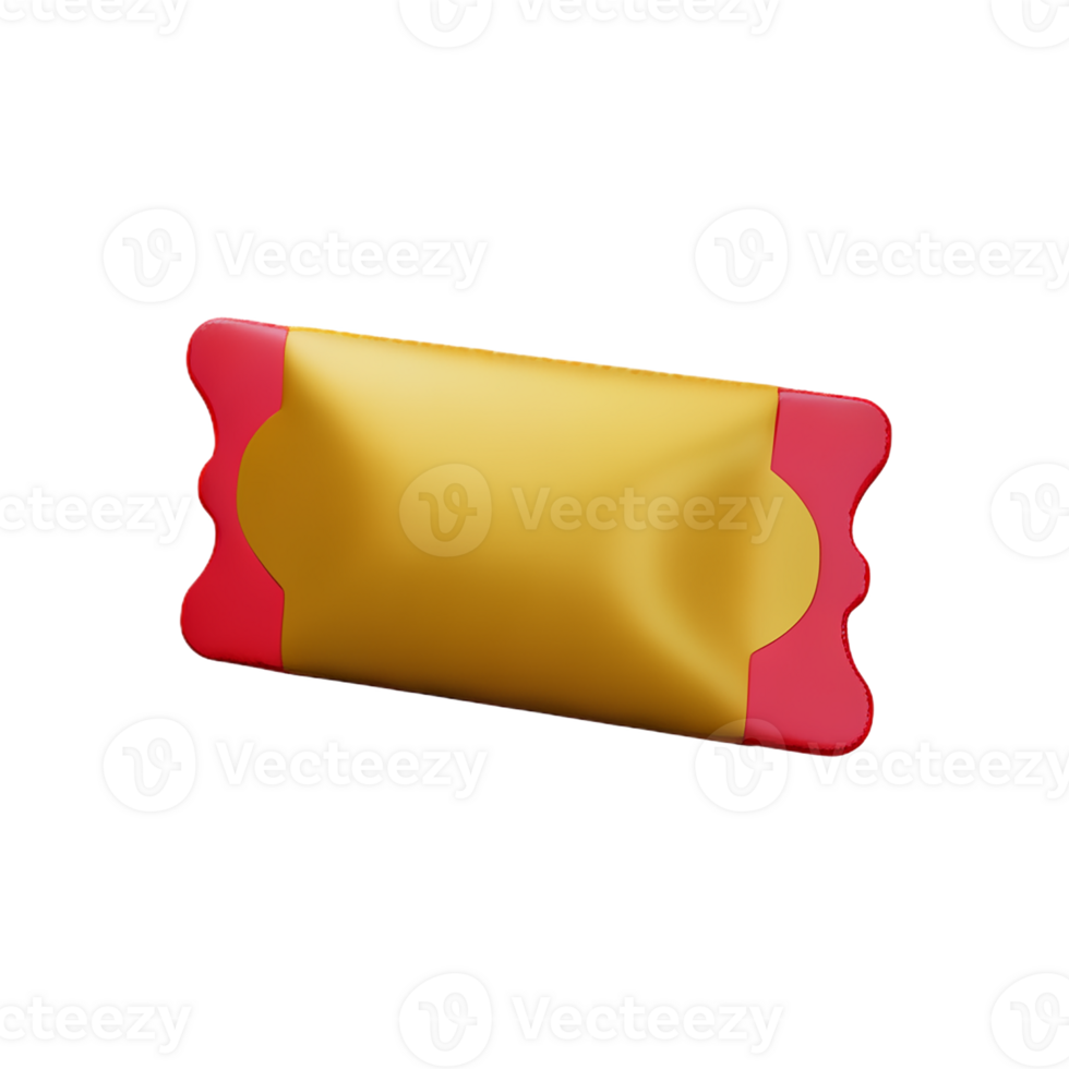 coupon 3d rendering icon illustration png