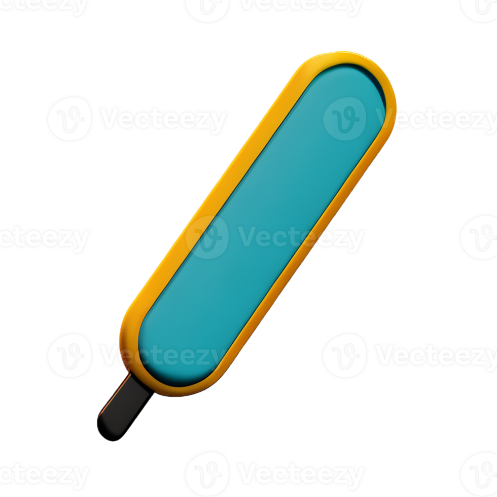thermometer 3d rendering icon illustration png