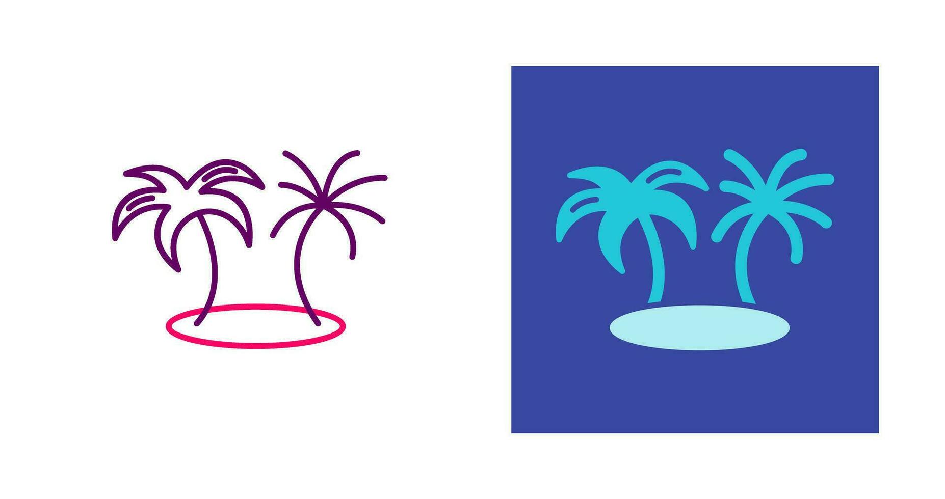 Island Vector Icon
