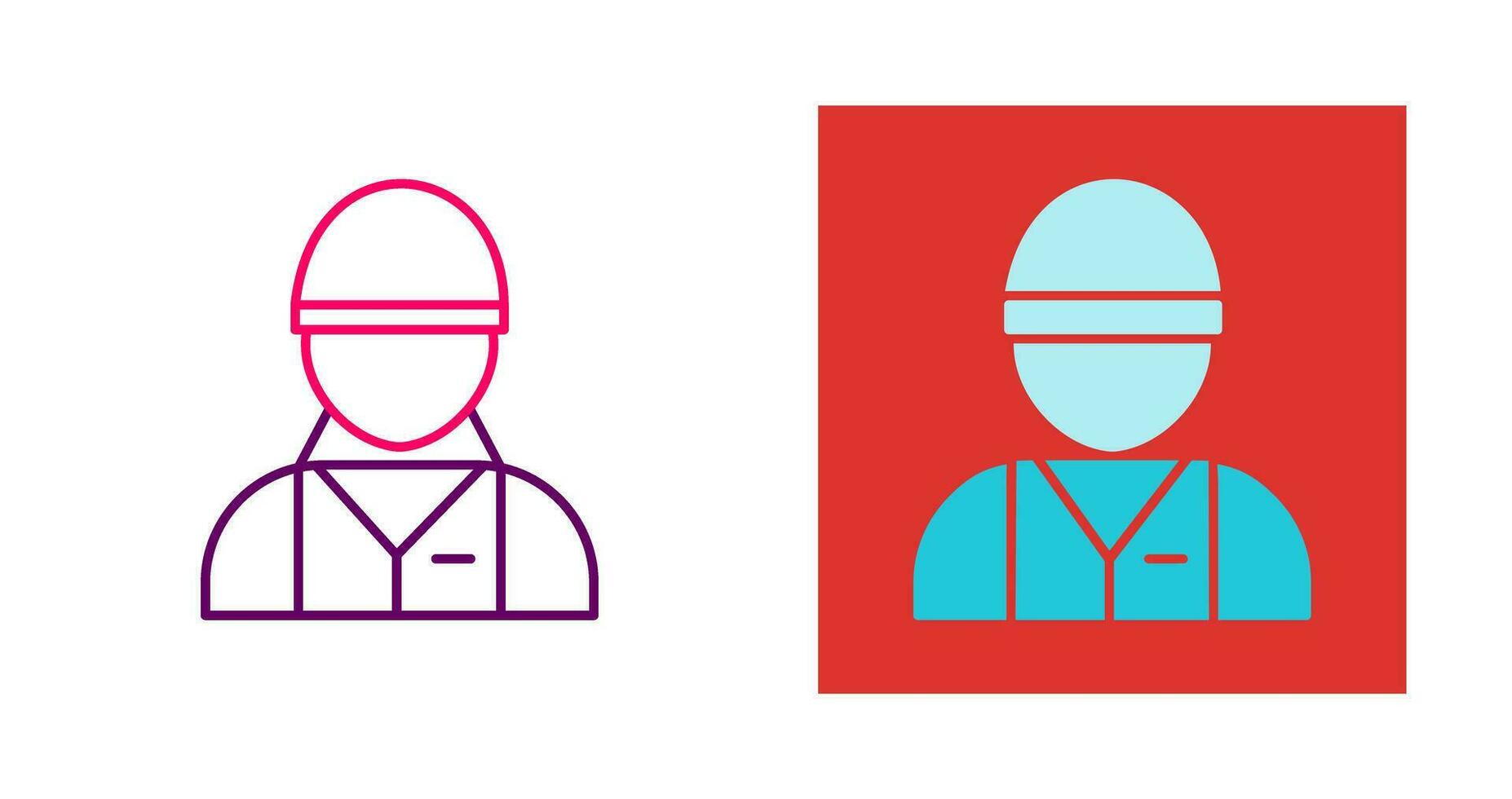 Industry Worker Vector Icon
