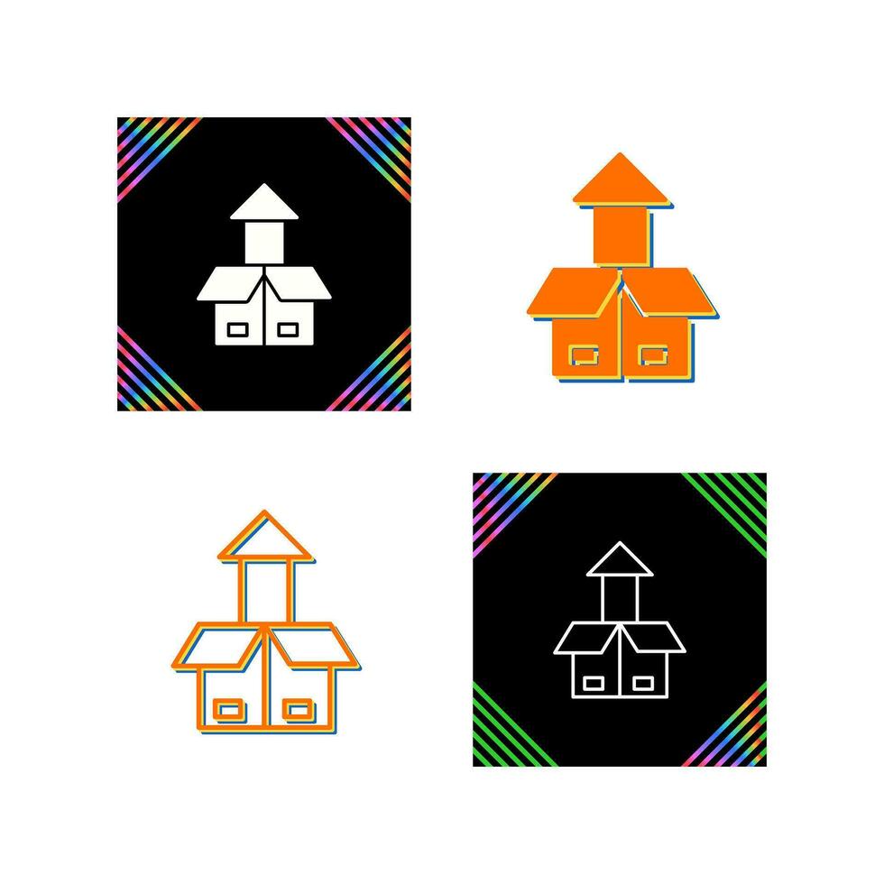 Open Box Vector Icon