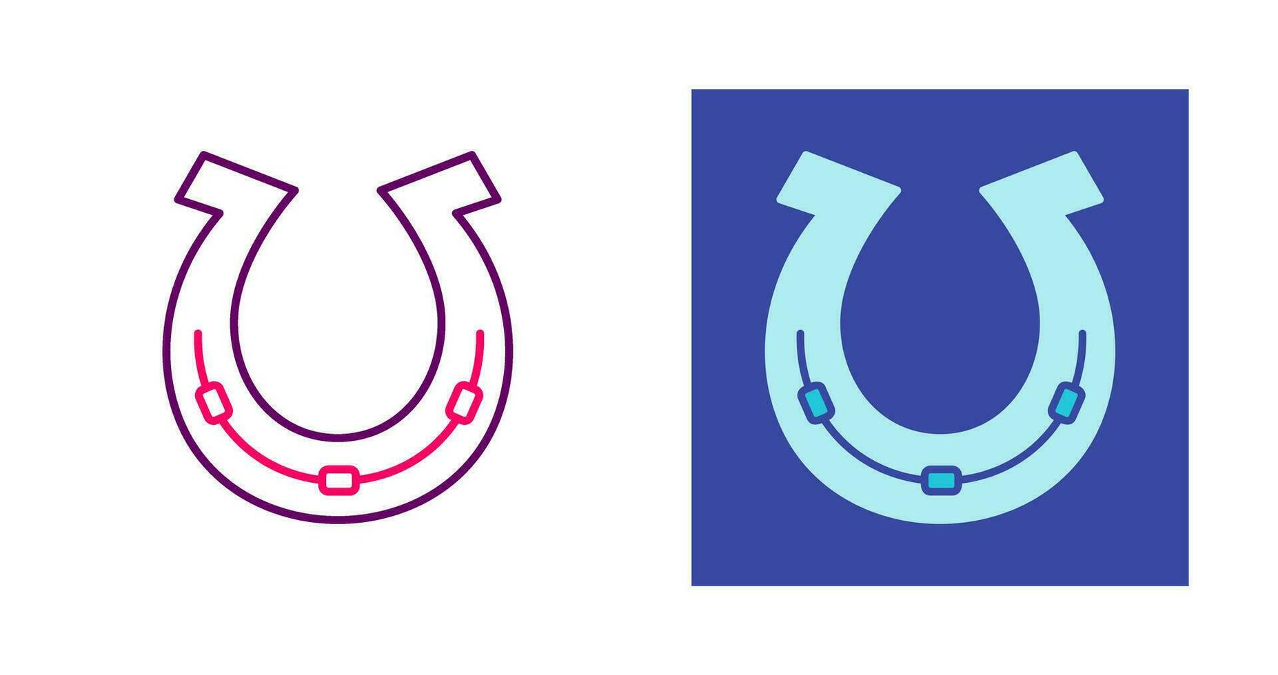 Horse Shoe Vector Icon