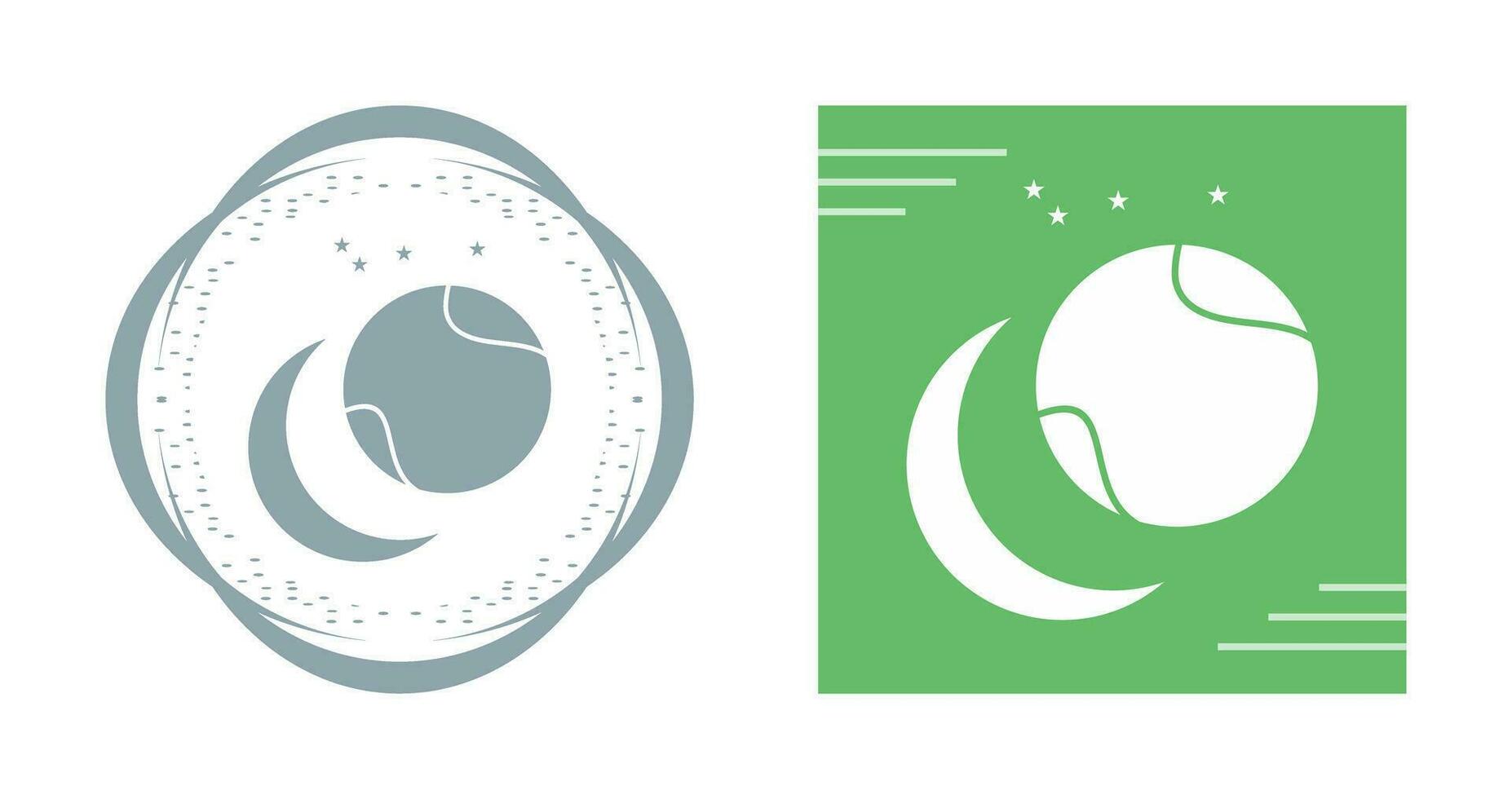 Star Orbitting Earth Vector Icon