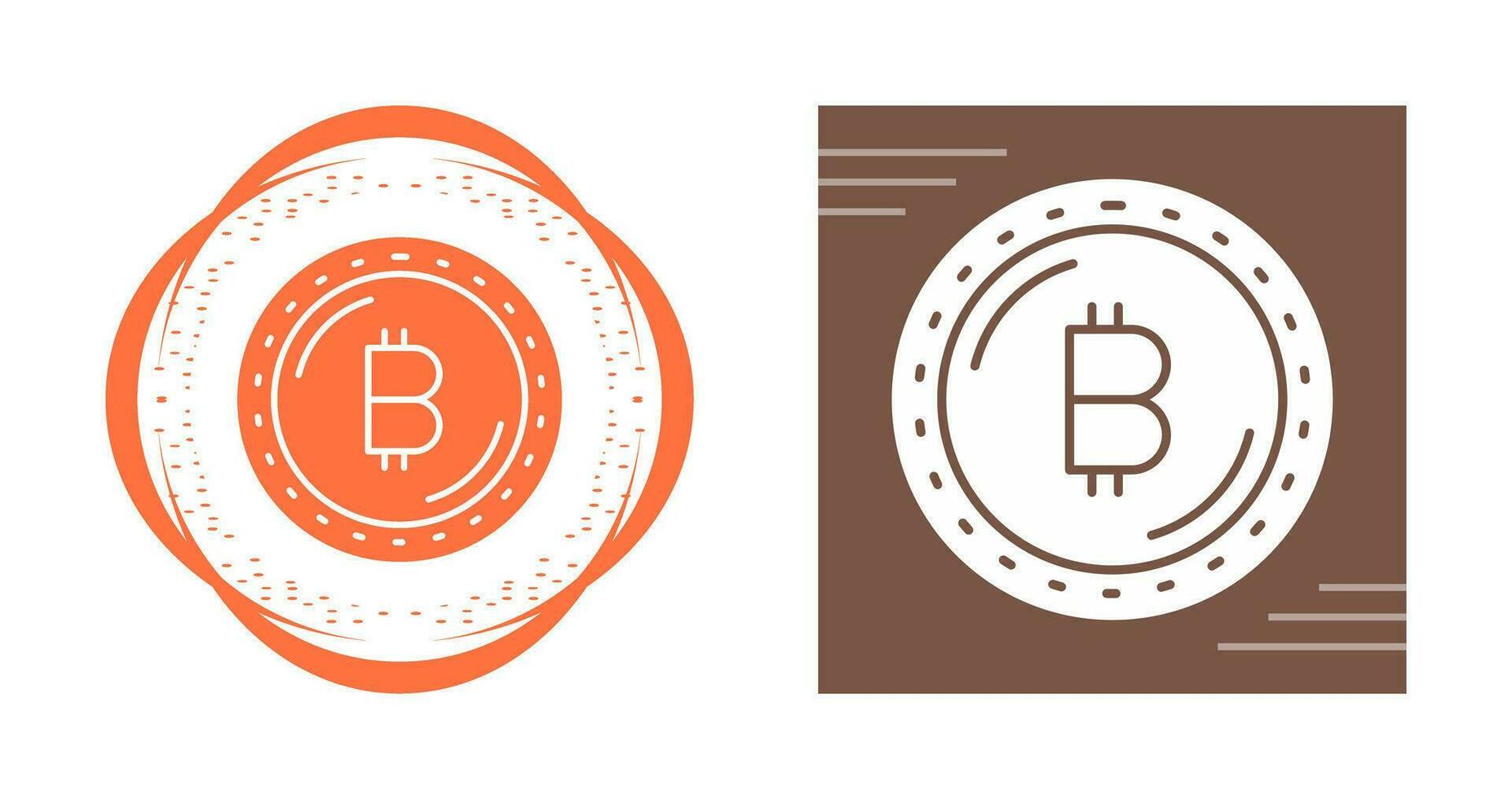 Bitcoin Currency Vector Icon