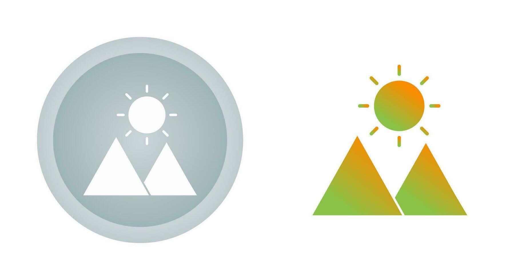 Sunny Weather Vector Icon