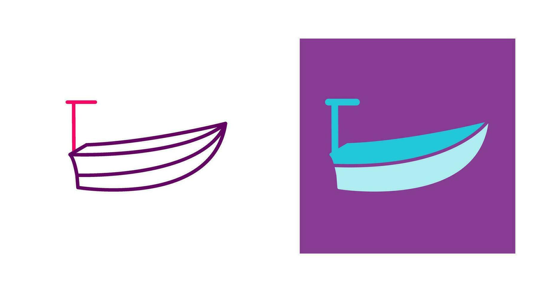 Small Boat Vector Icon