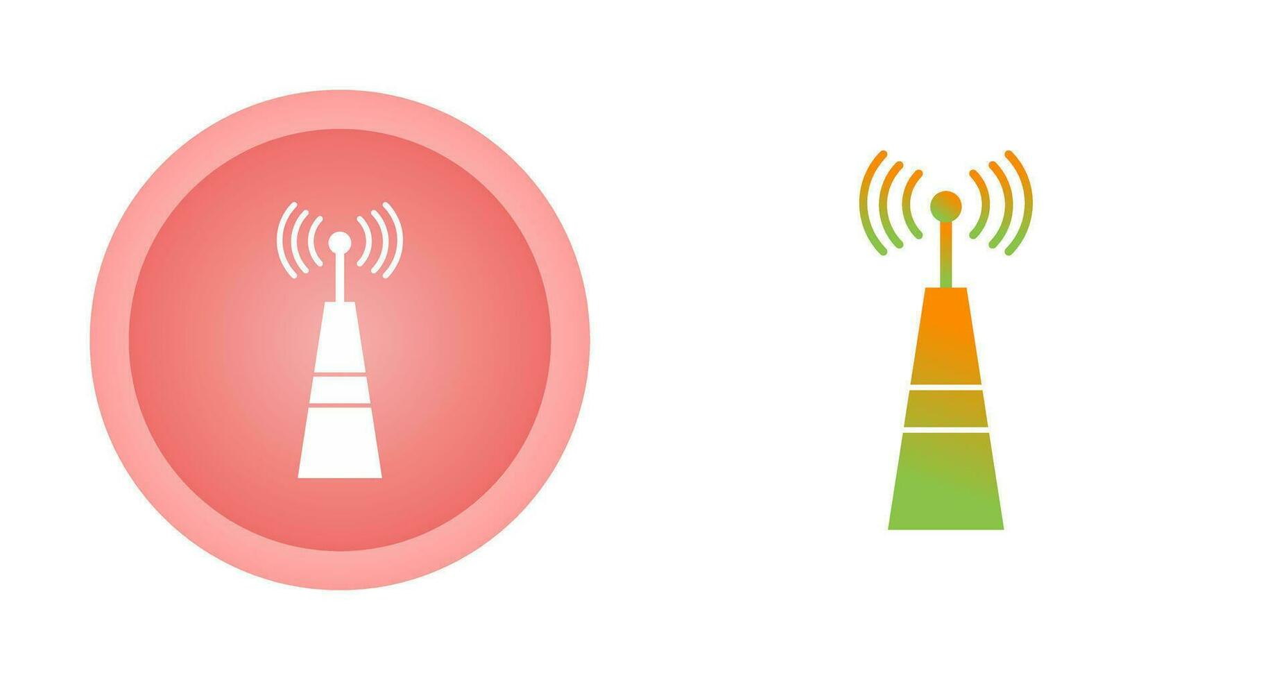 Signals Tower Vector Icon