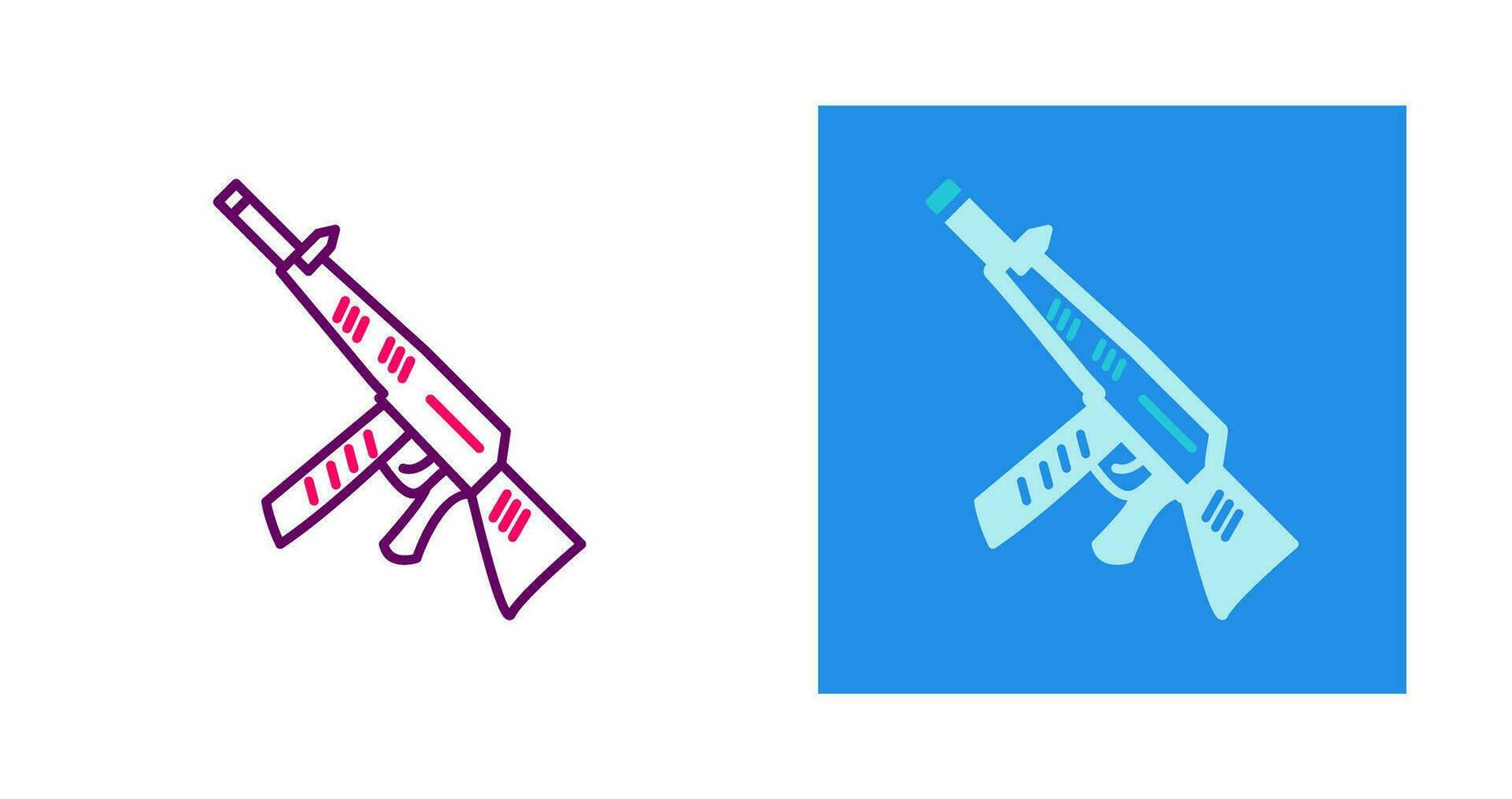 icono de vector de pistola