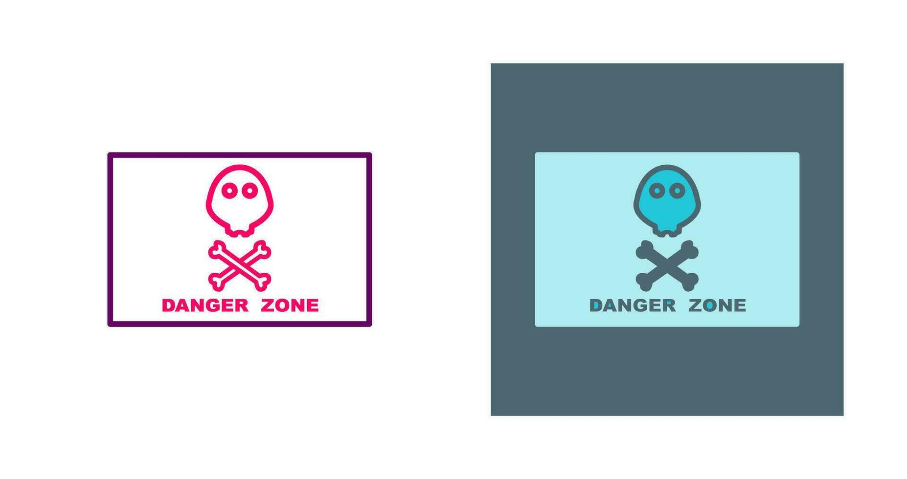 Danger Zone Vector Icon