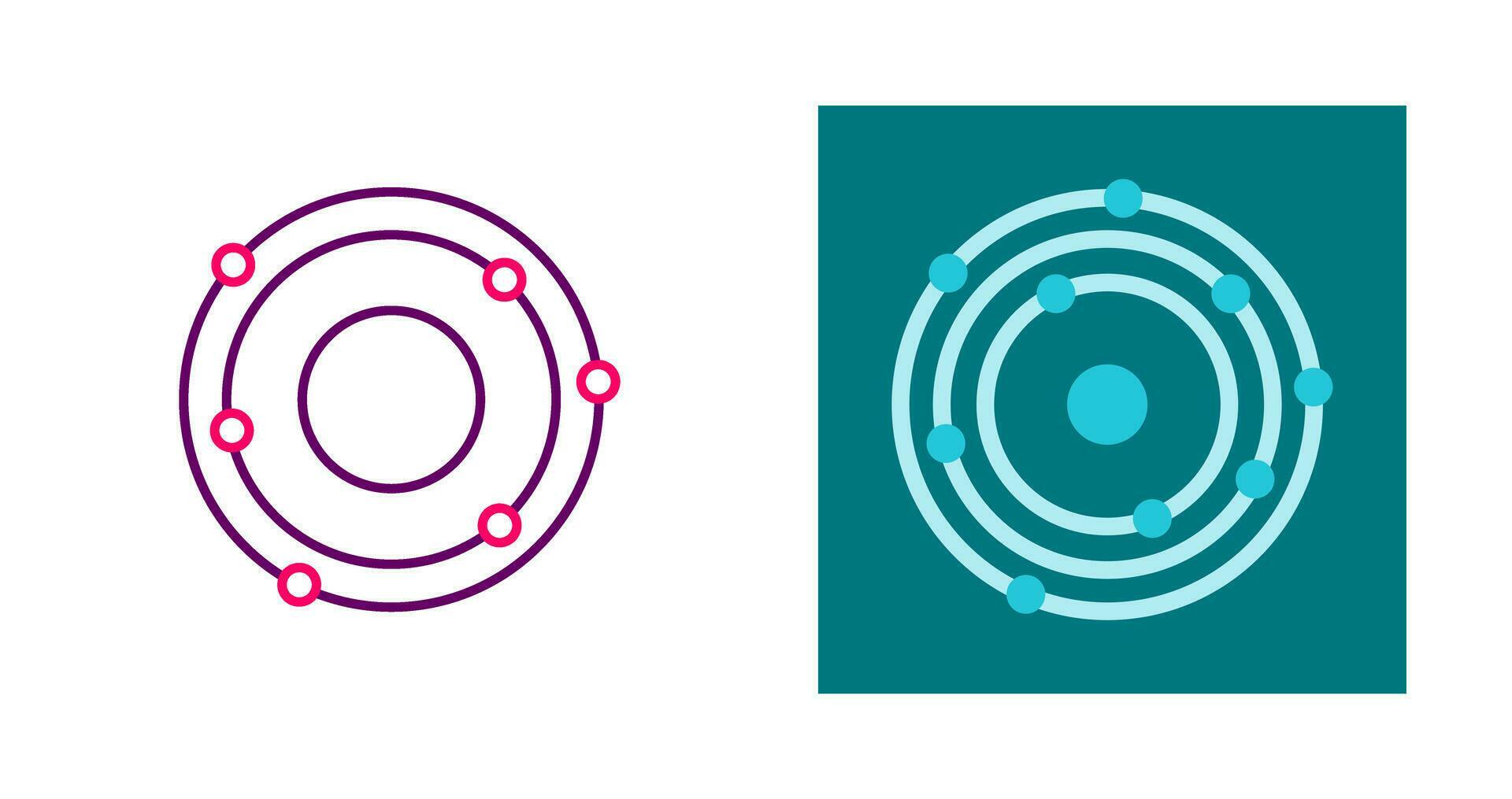 Atomic Structure Vector Icon 28855674 Vector Art at Vecteezy
