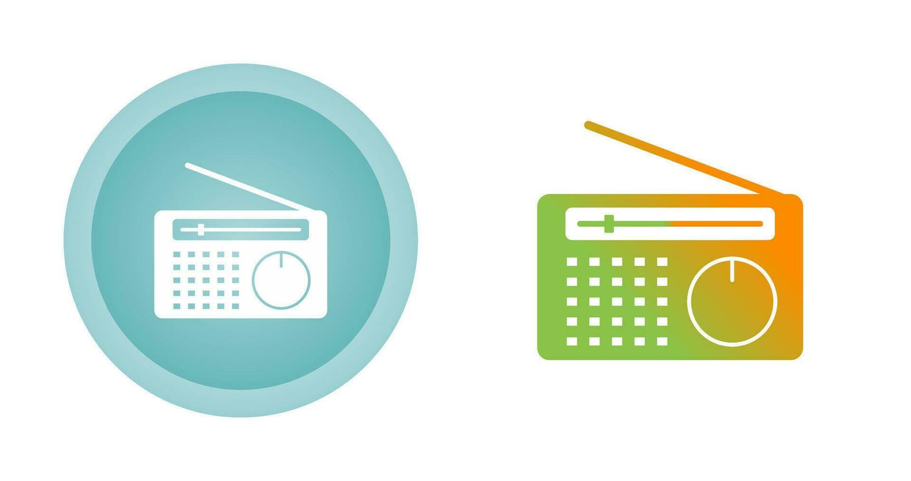 Radio Vector Icon