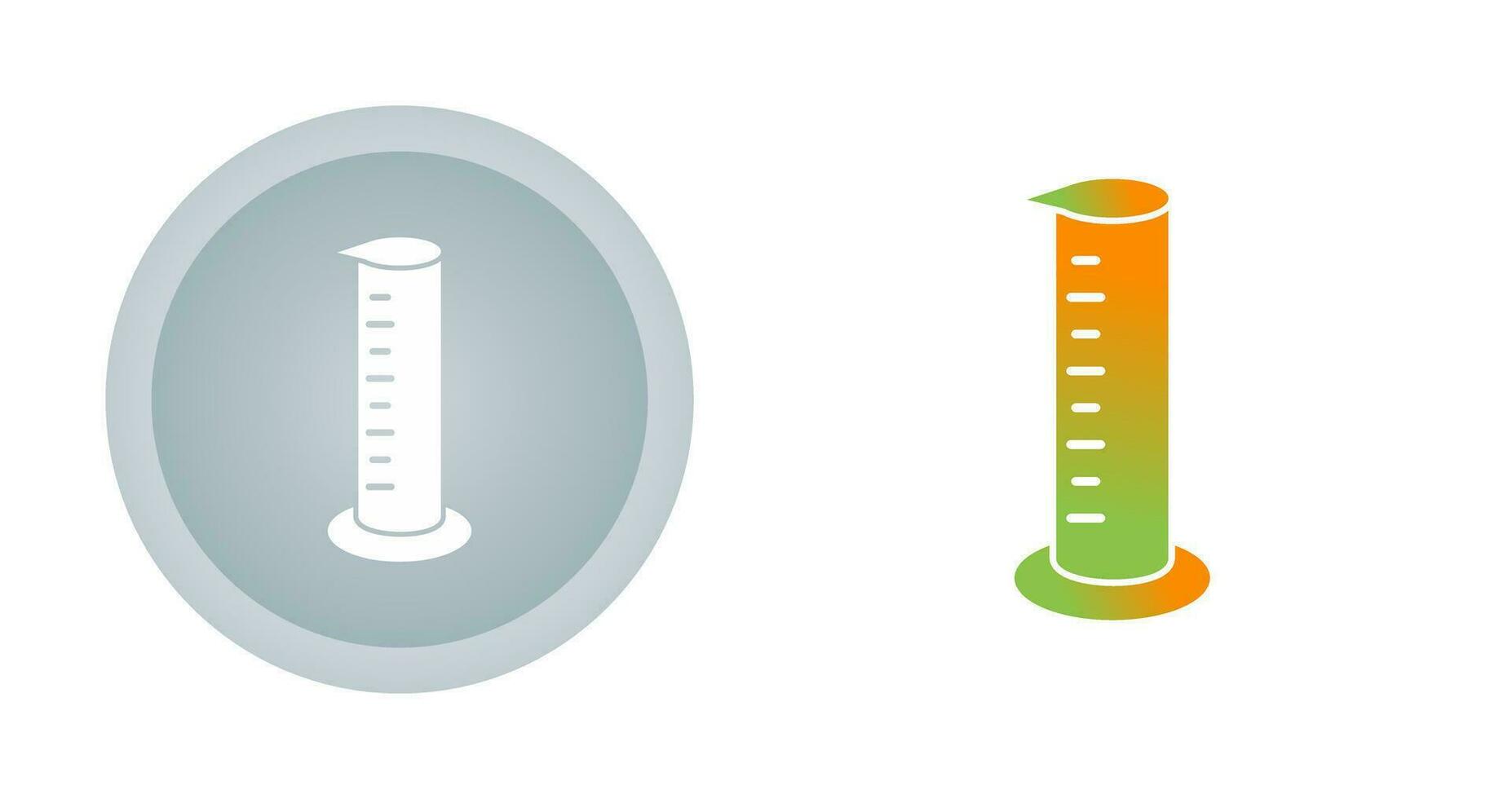 Graduated Cylinders Vector Icon