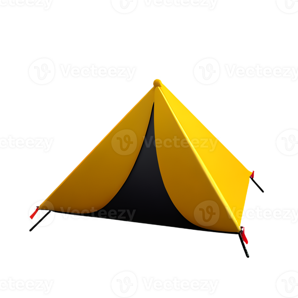 tente 3d le rendu icône illustration png