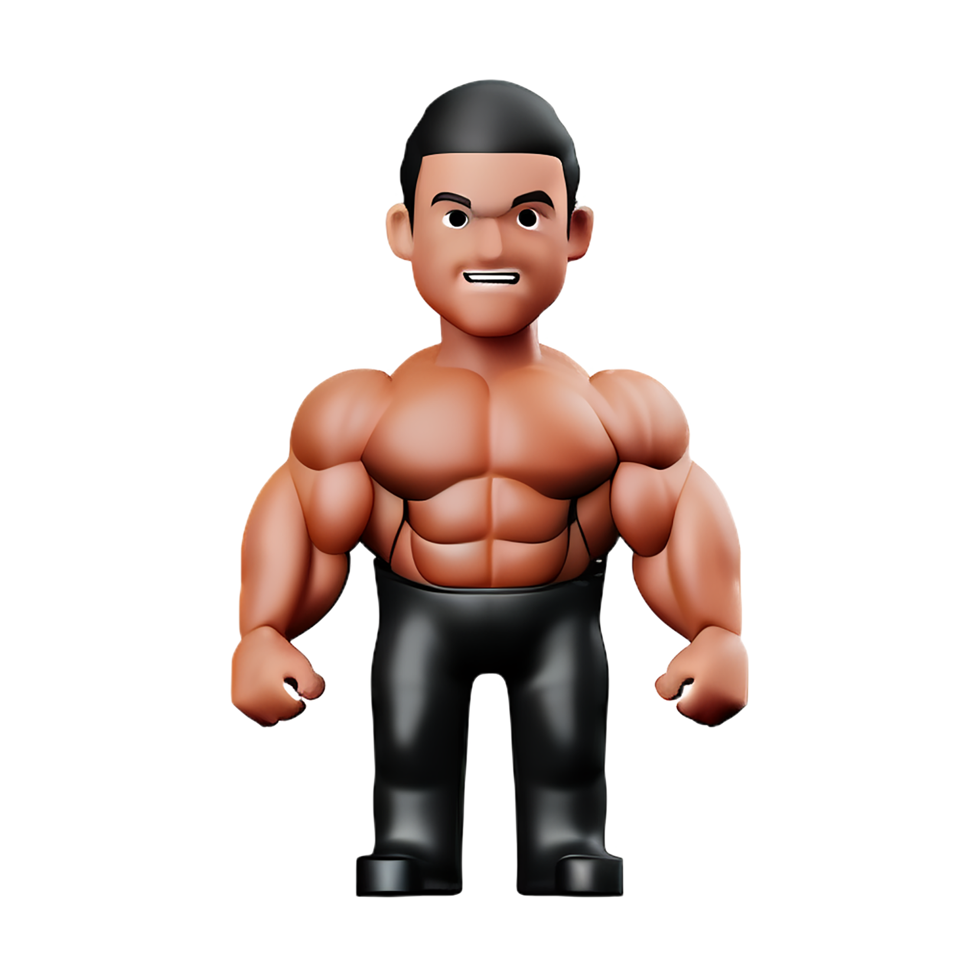 muscle 3d rendering icon illustration 28857252 PNG