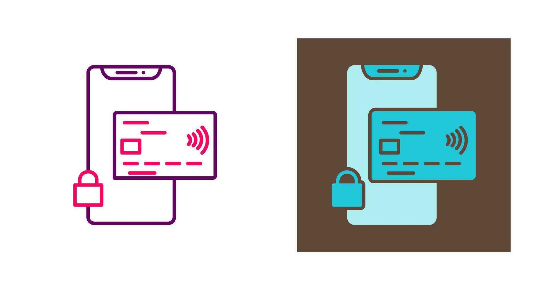 Secure Transactions Vector Icon