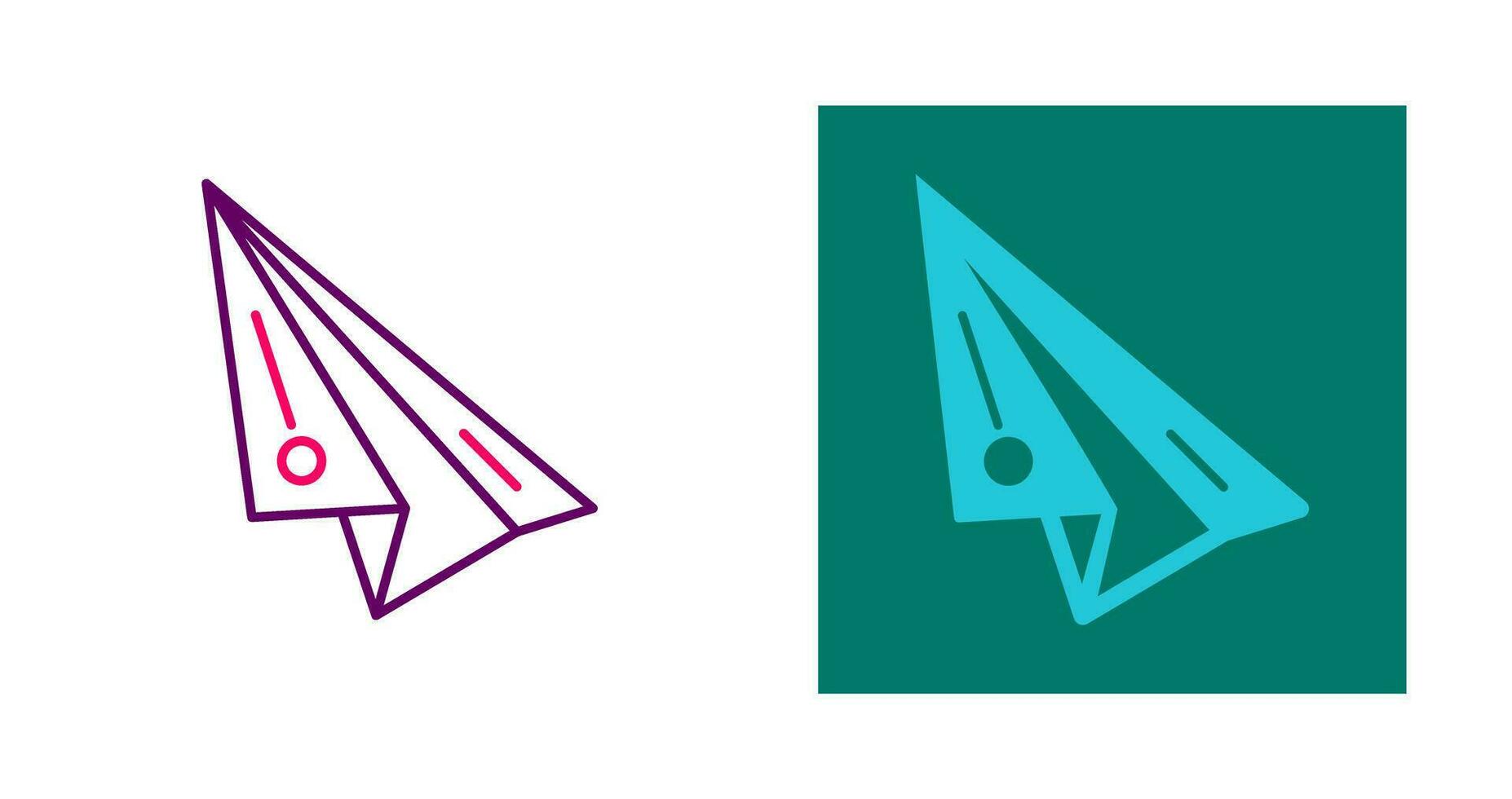 Paper Plane Vector Icon