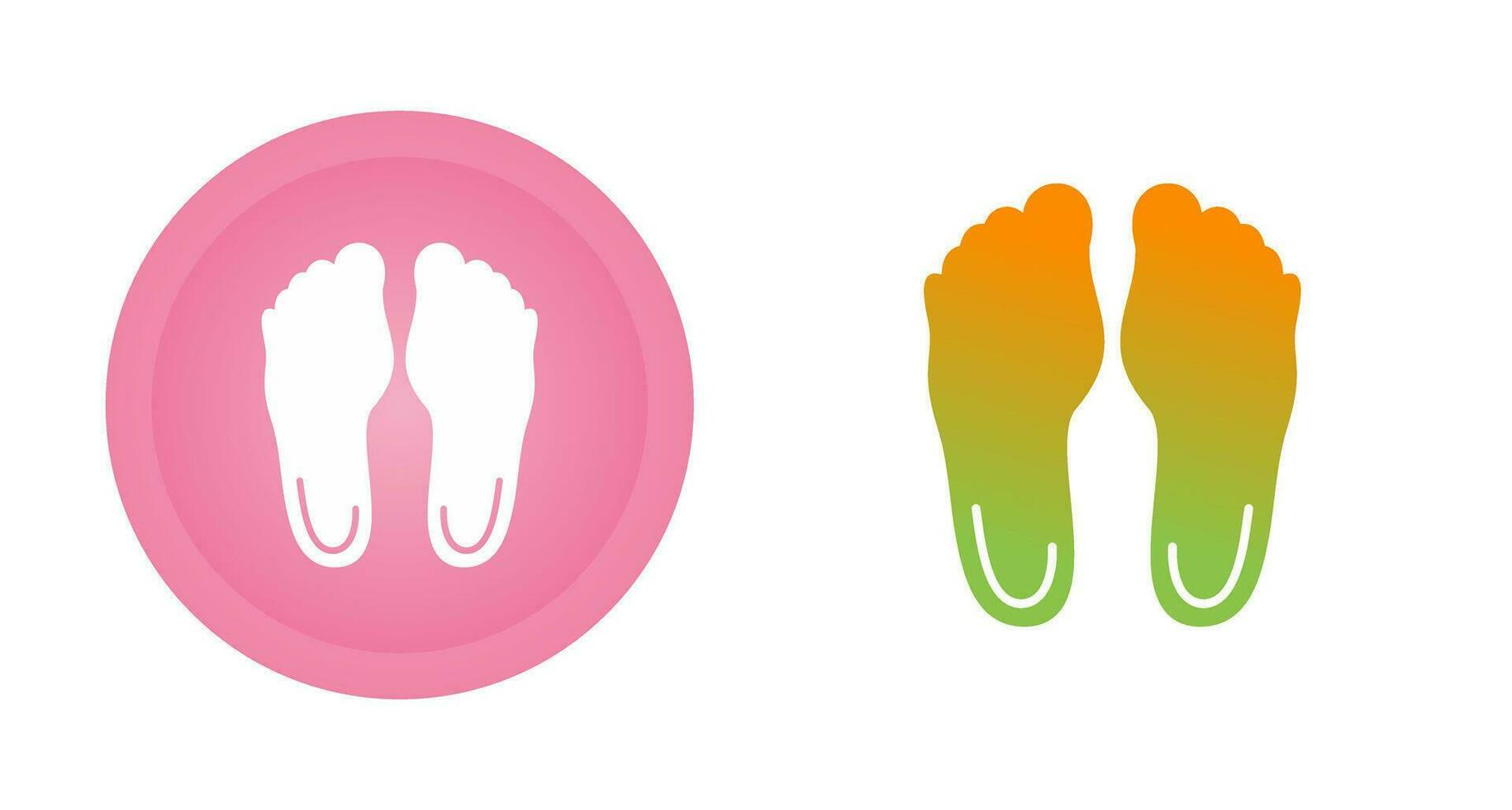 Feet Vector Icon