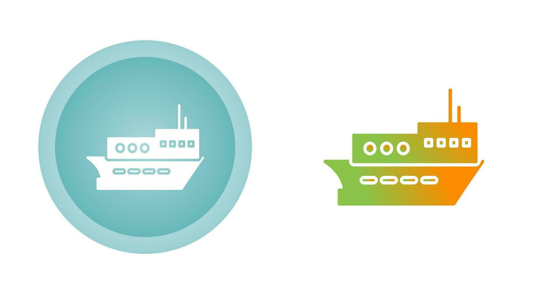 Delivery Ship Vector Icon