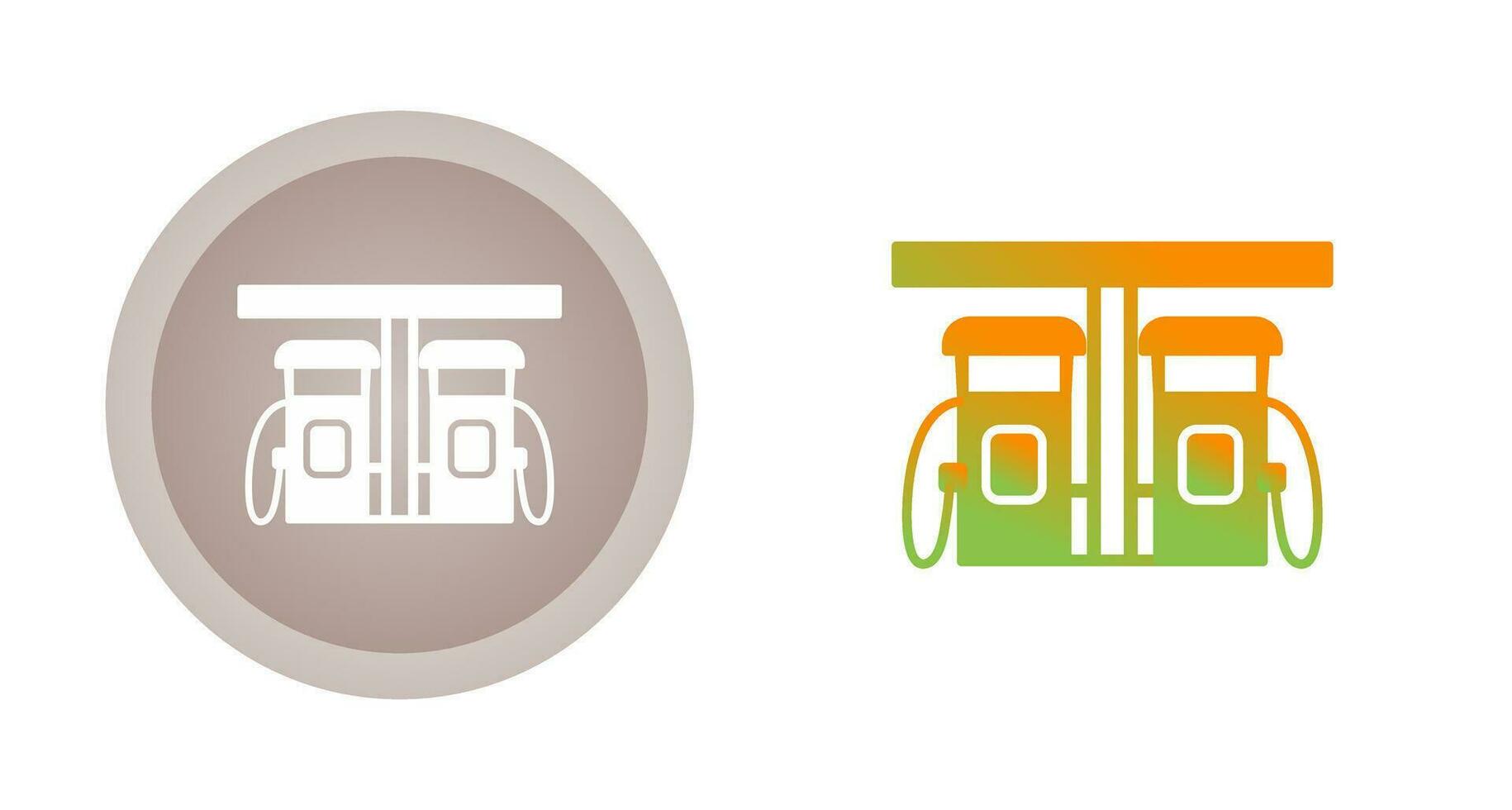 Petrol Station Vector Icon