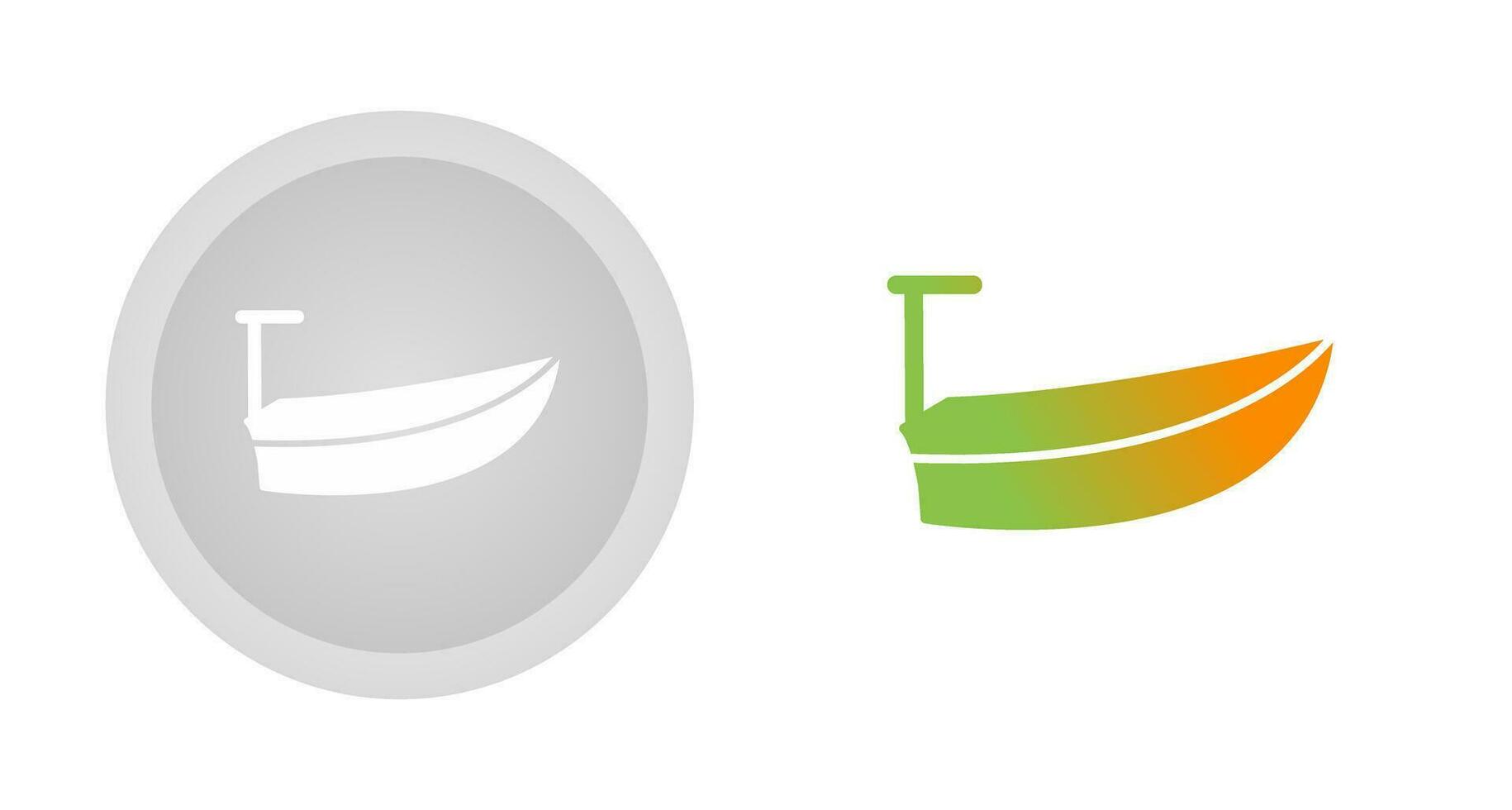 Small Boat Vector Icon