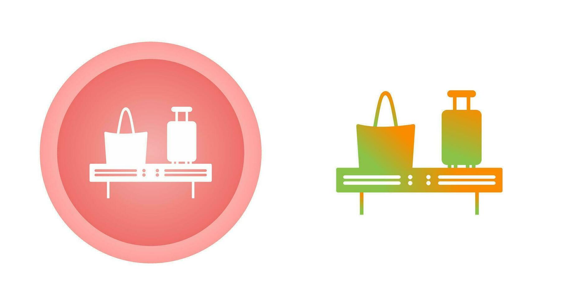 Luggage Carousel Vector Icon
