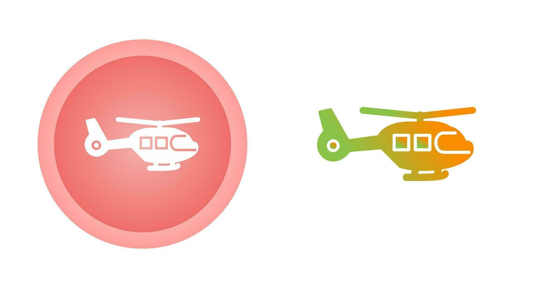 Helicopter Vector Icon