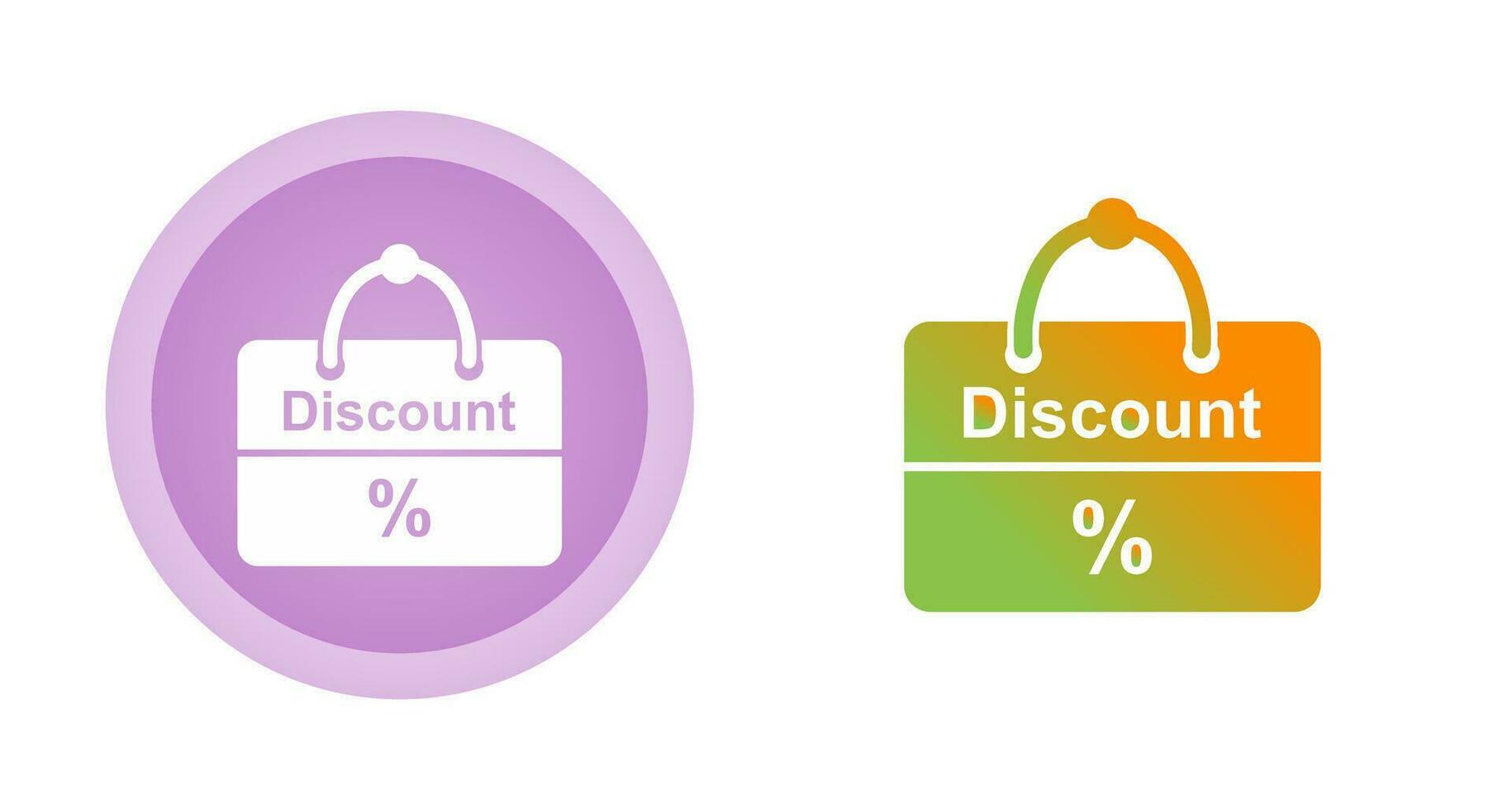 Discount Vector Icon