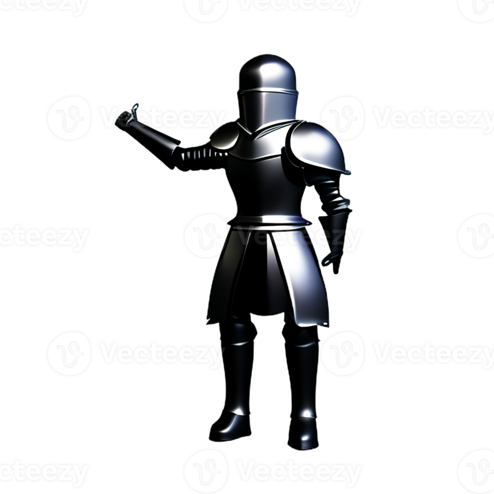 knight 3d rendering icon illustration png