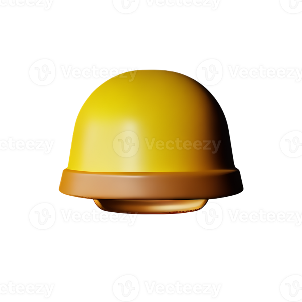 helmet 3d rendering icon illustration png