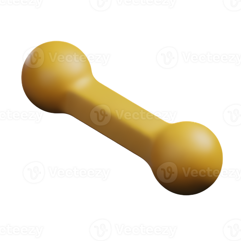 bone  3d rendering icon illustration png