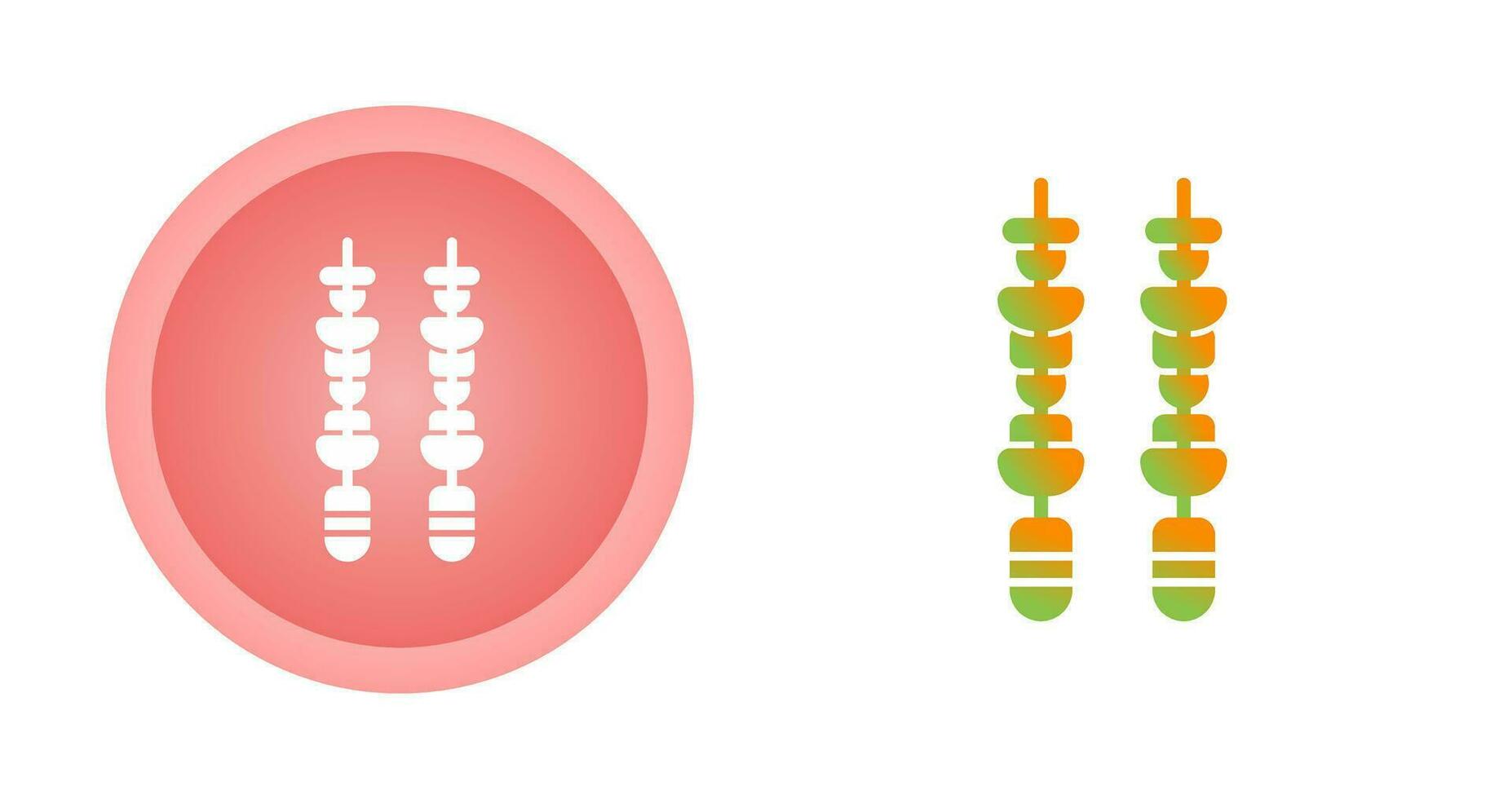 Skewer Vector Icon