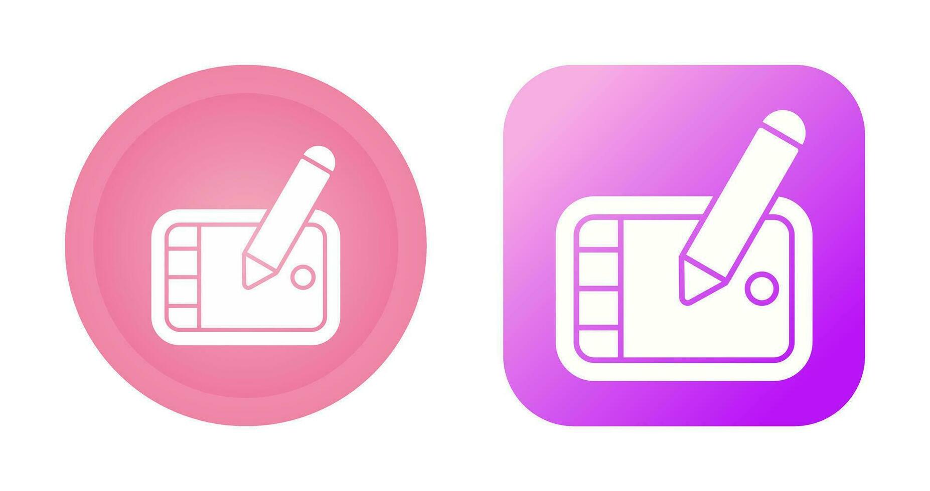 Graphic Tablet Vector Icon