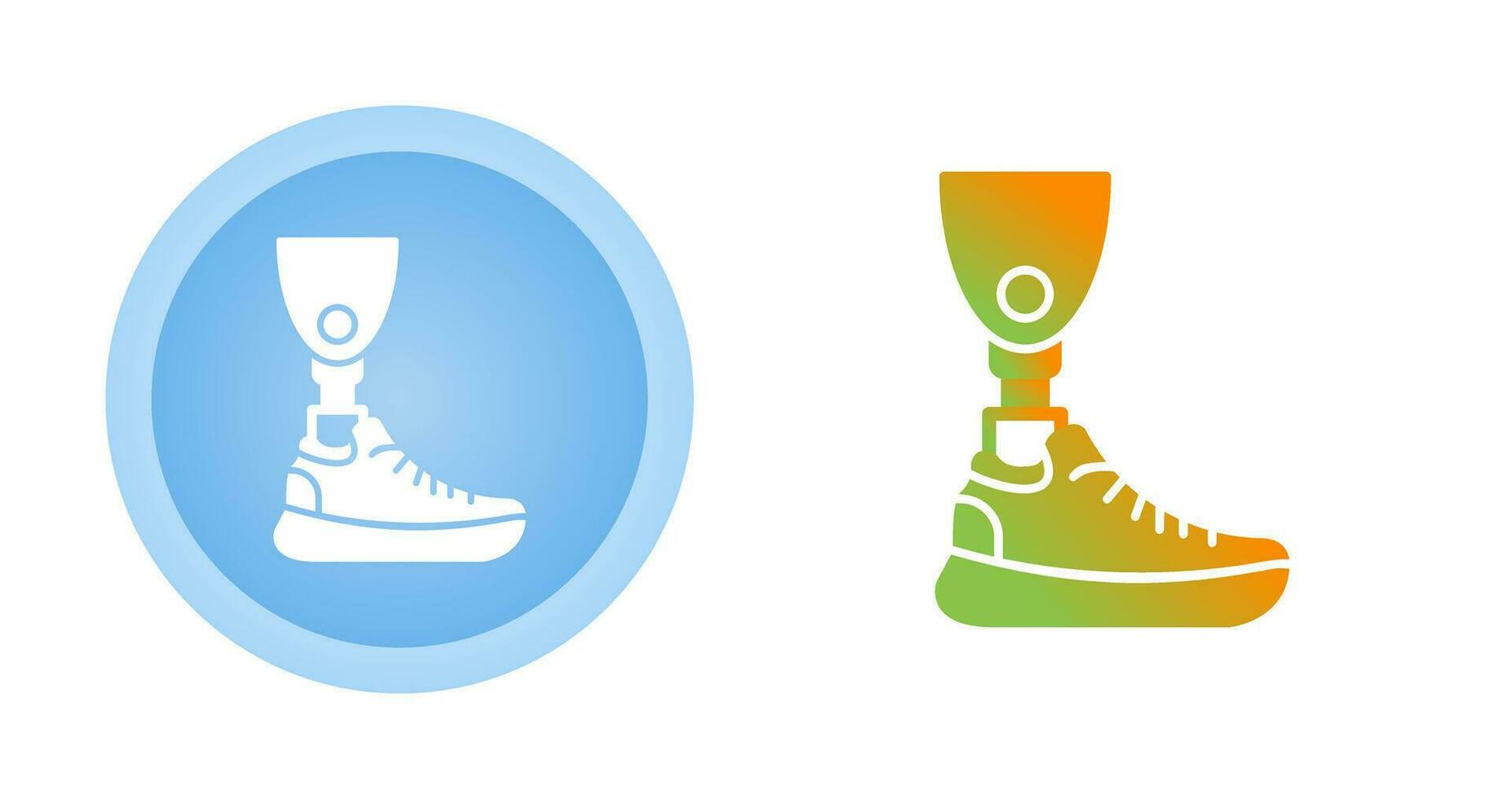 Prosthesis Vector Icon