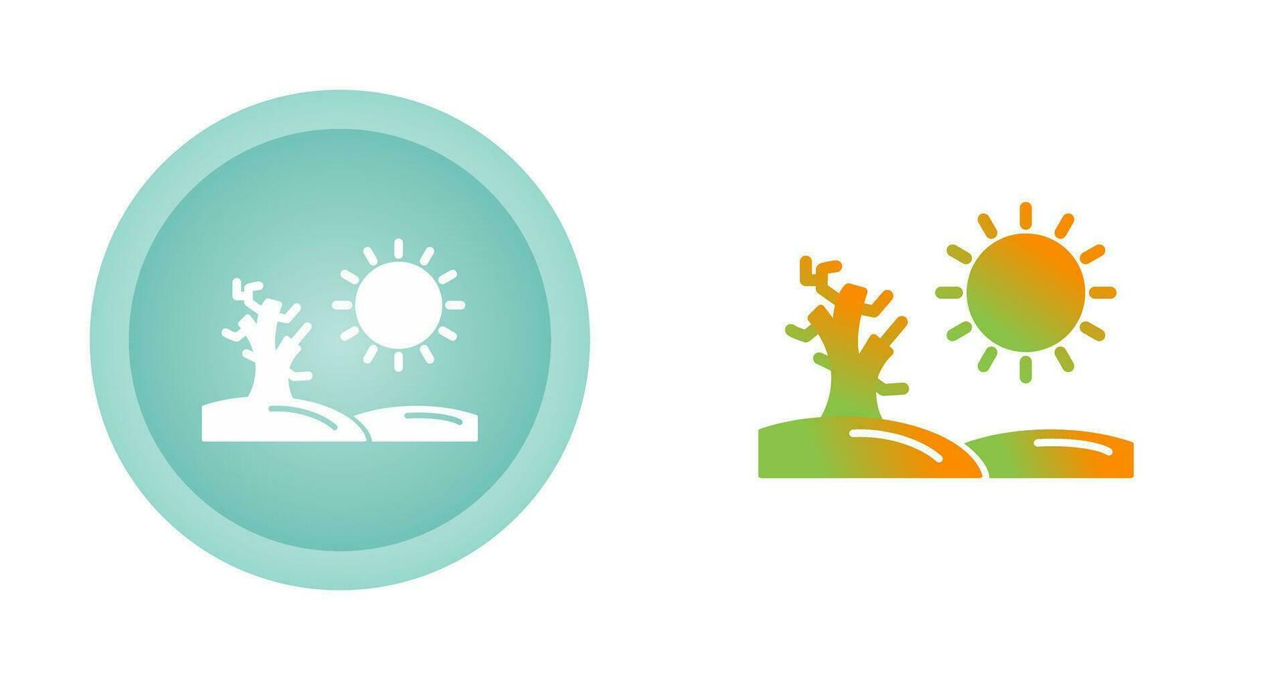 Desert Vector Icon
