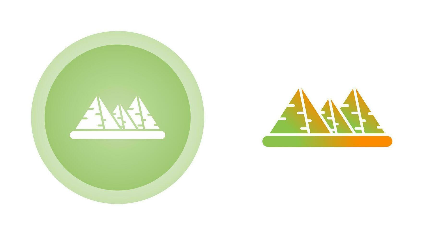 Pyramid Vector Icon