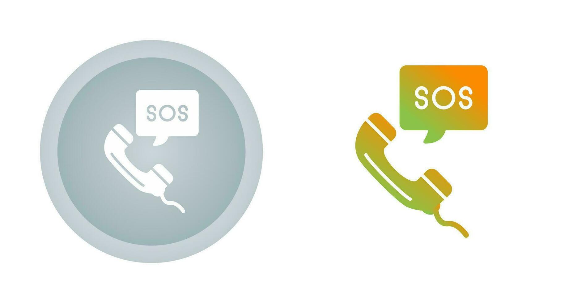 Emergency Call Vector Icon