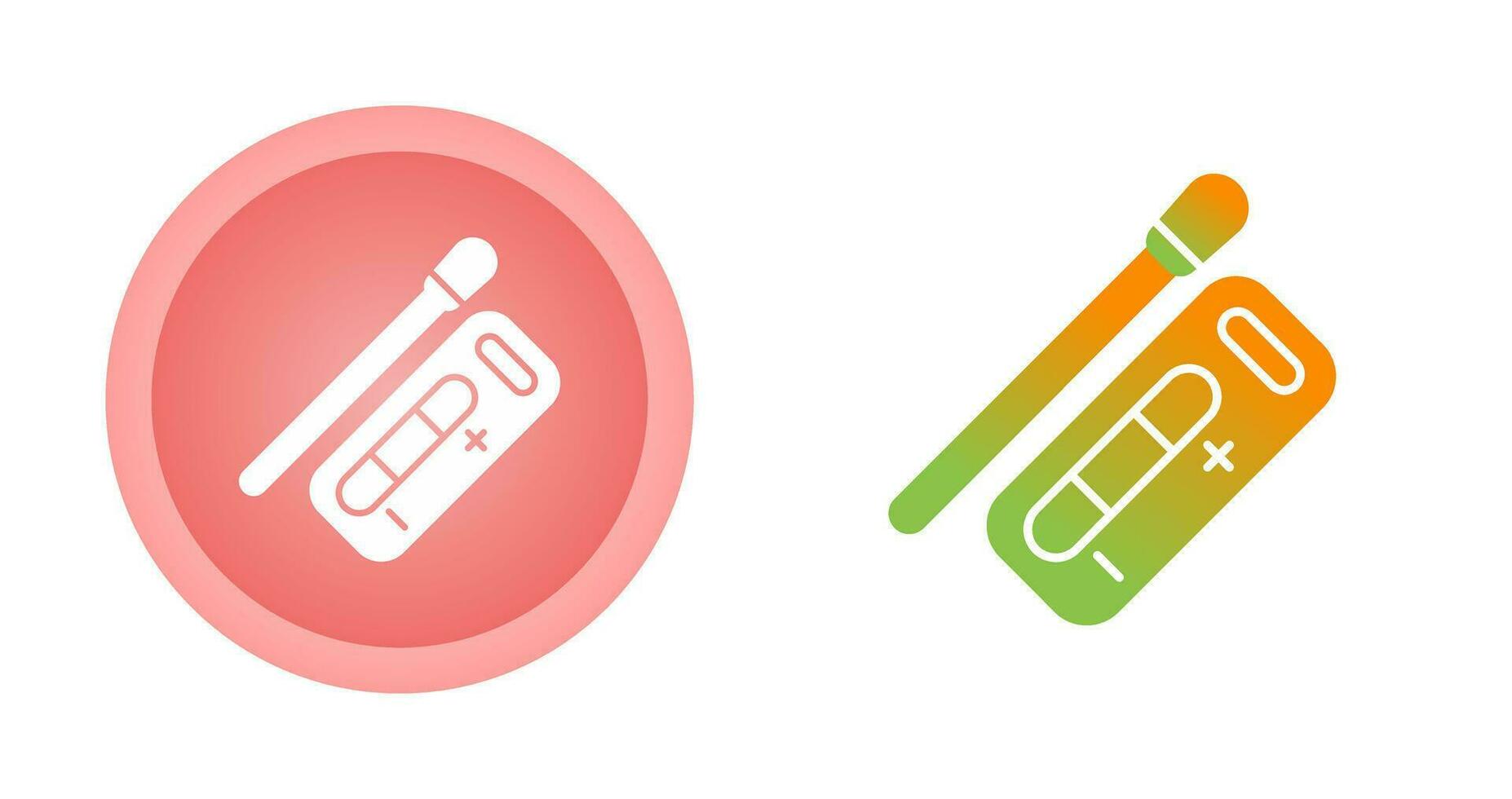 Rapid Test Vector Icon