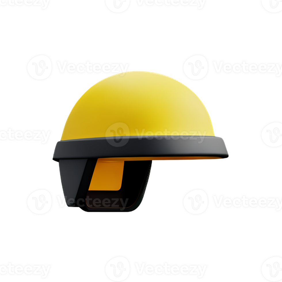 helmet 3d rendering icon illustration png