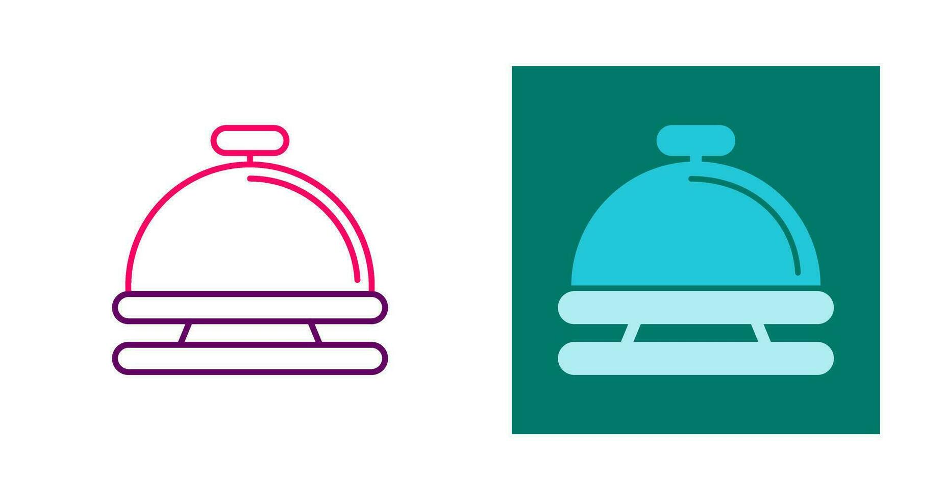 Reception Bell Vector Icon